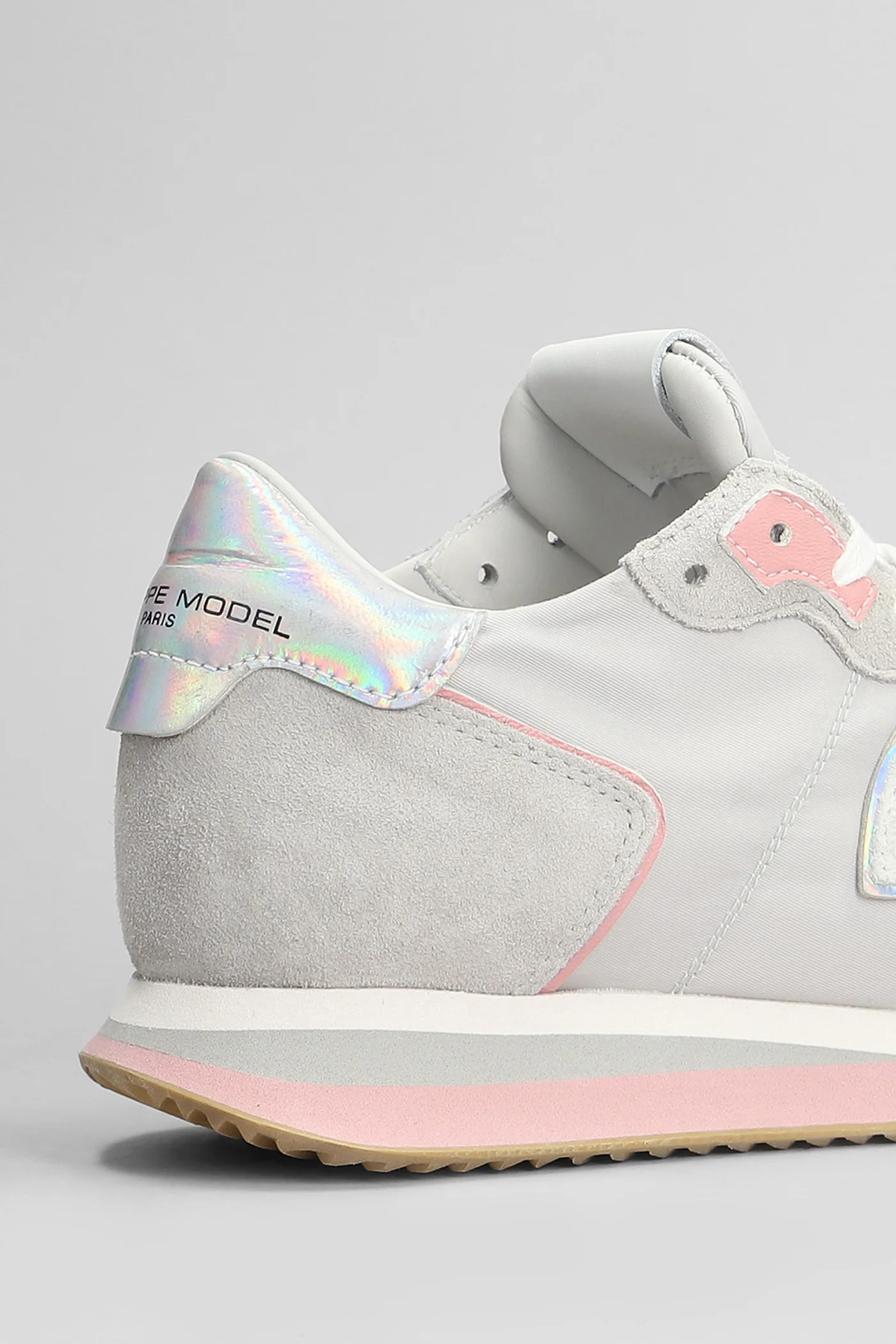 Trpx Low Sneakers in grey Suede and fabric - Image 5