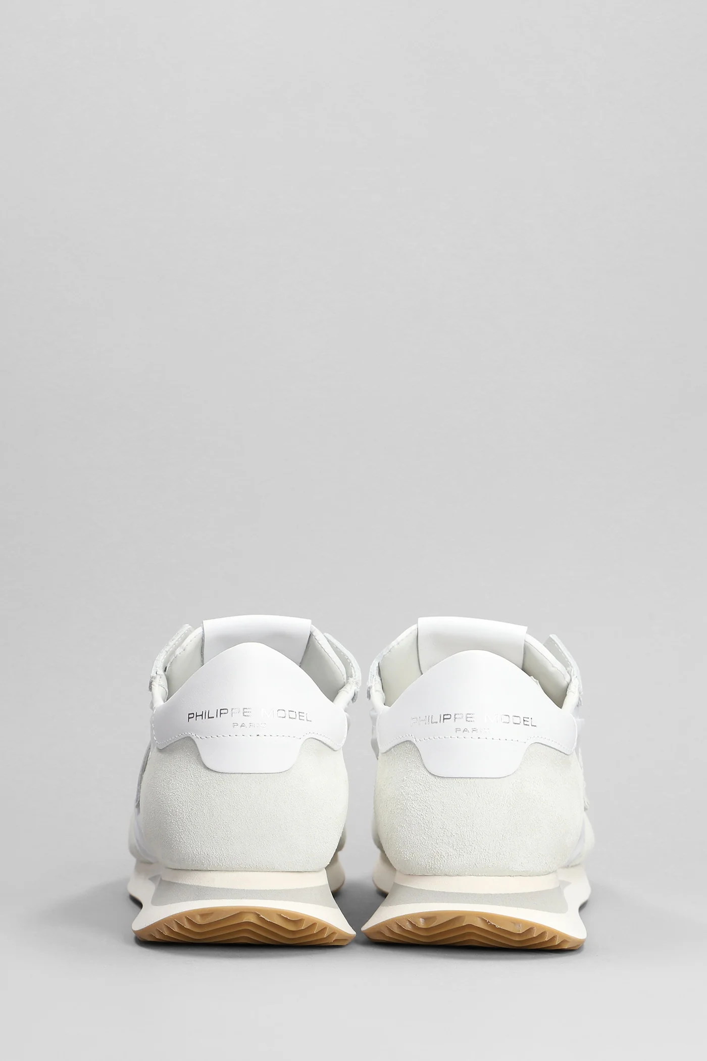 Trpx Low Sneakers in white Suede and fabric - Image 4
