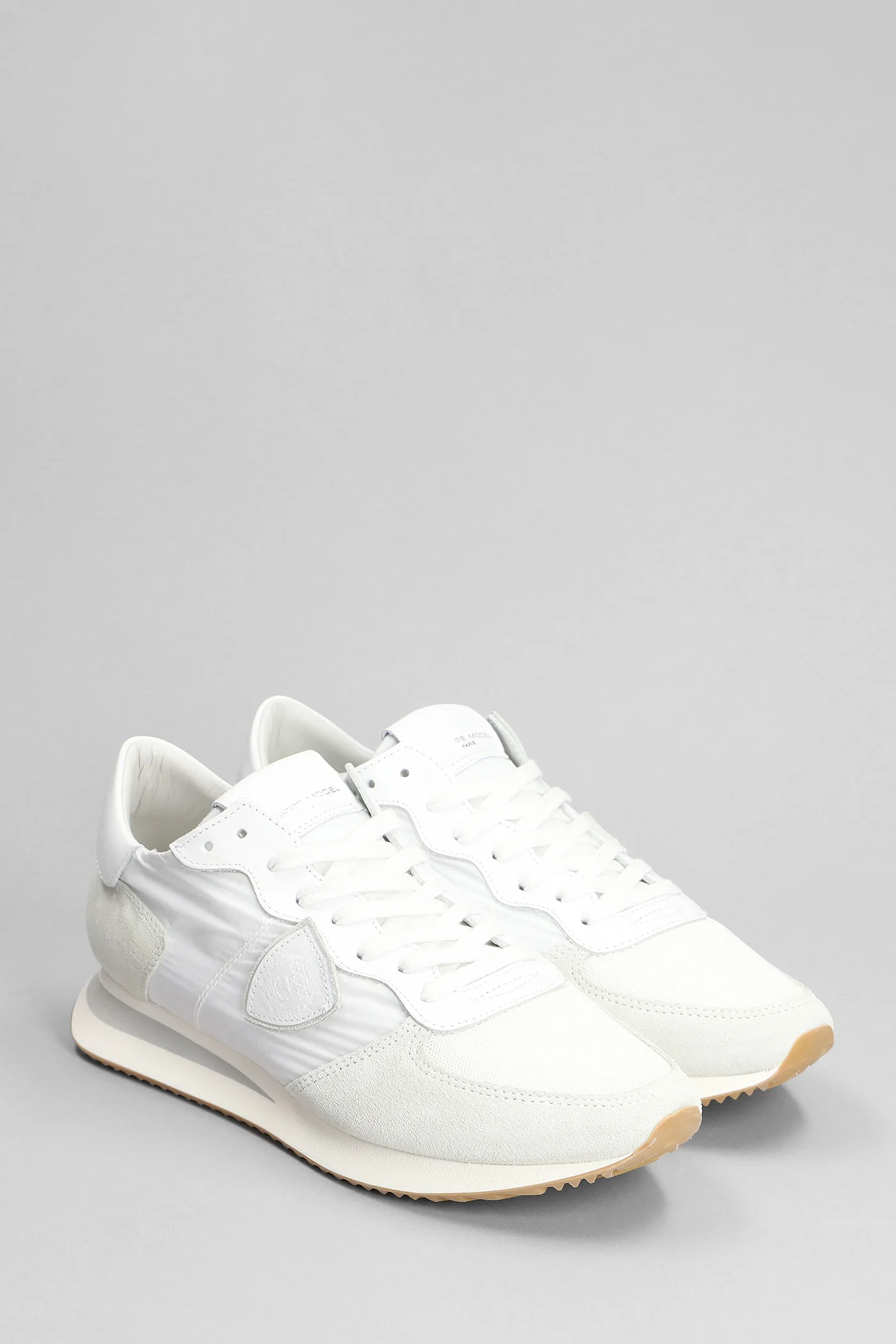 Trpx Low Sneakers in white Suede and fabric - Image 2