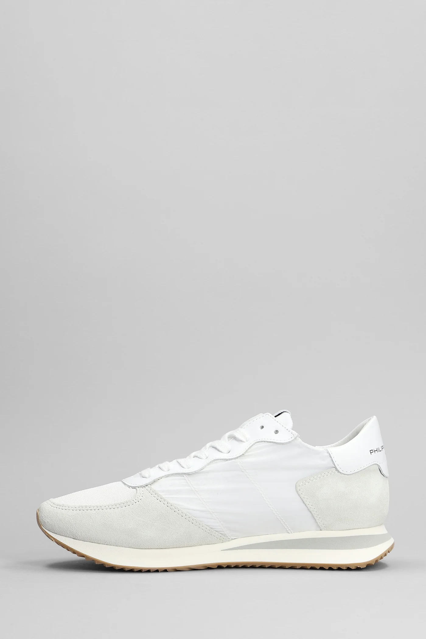 Trpx Low Sneakers in white Suede and fabric - Image 3