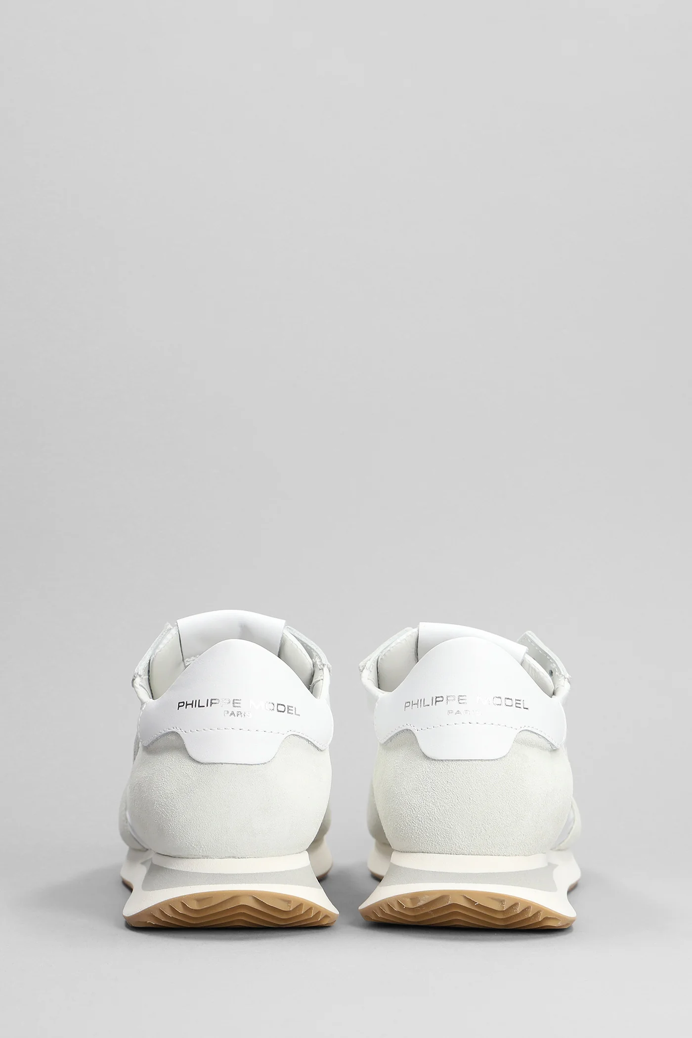 Trpx Low Sneakers in white Suede and fabric - Image 4