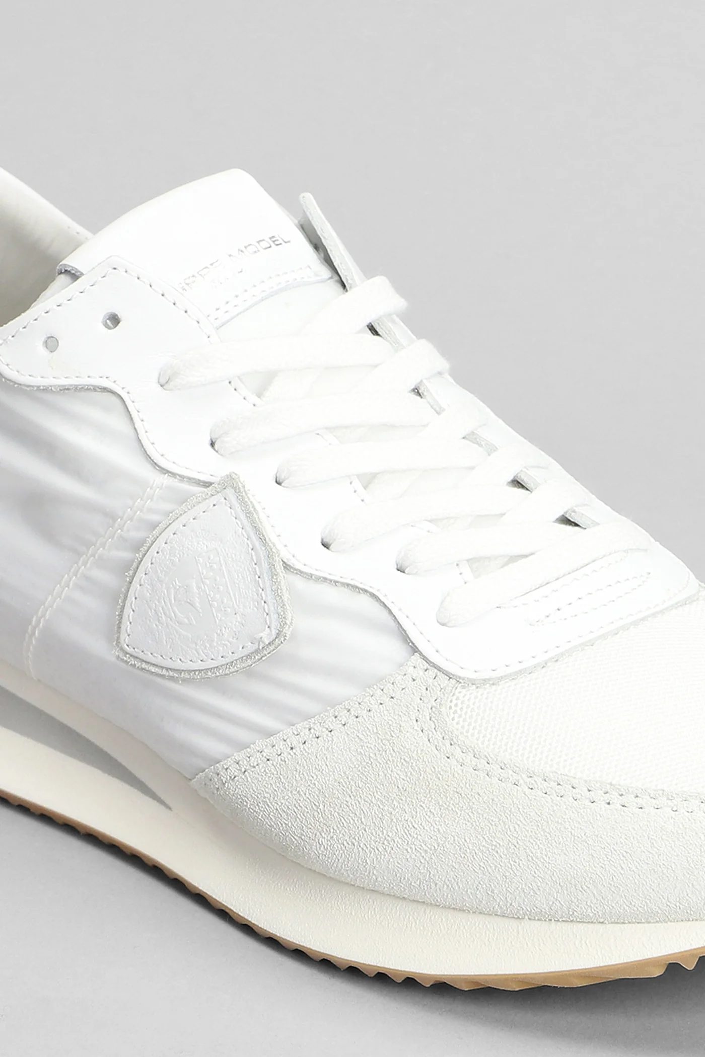 Trpx Low Sneakers in white Suede and fabric - Image 5
