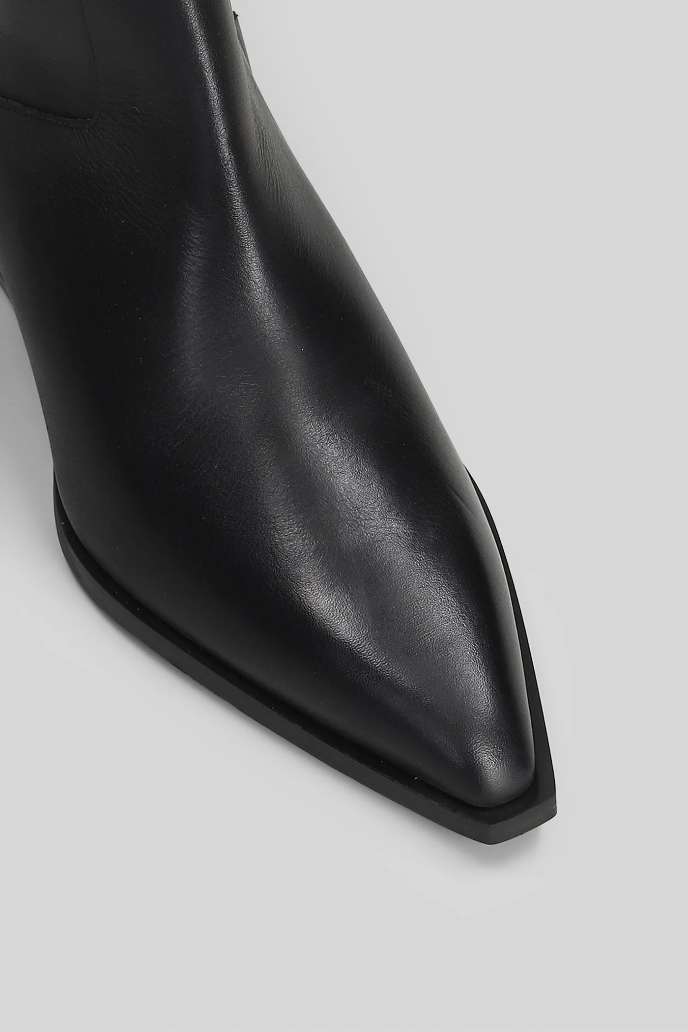 Dallas texan Ankle boots in black leather - Image 5