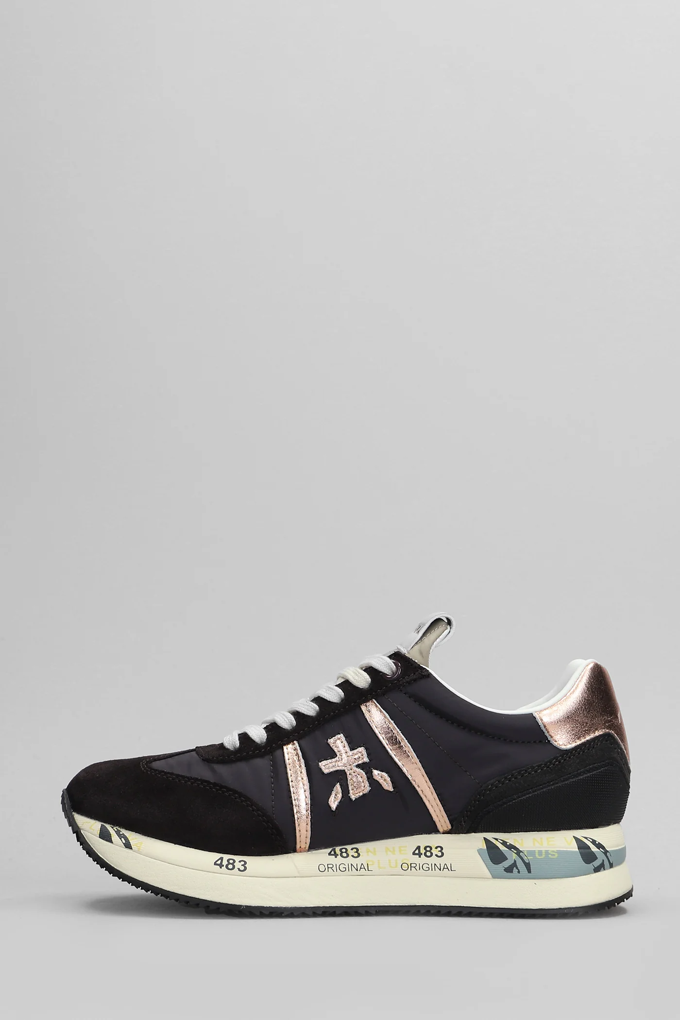 Conny Sneakers in brown Suede and fabric - Image 3