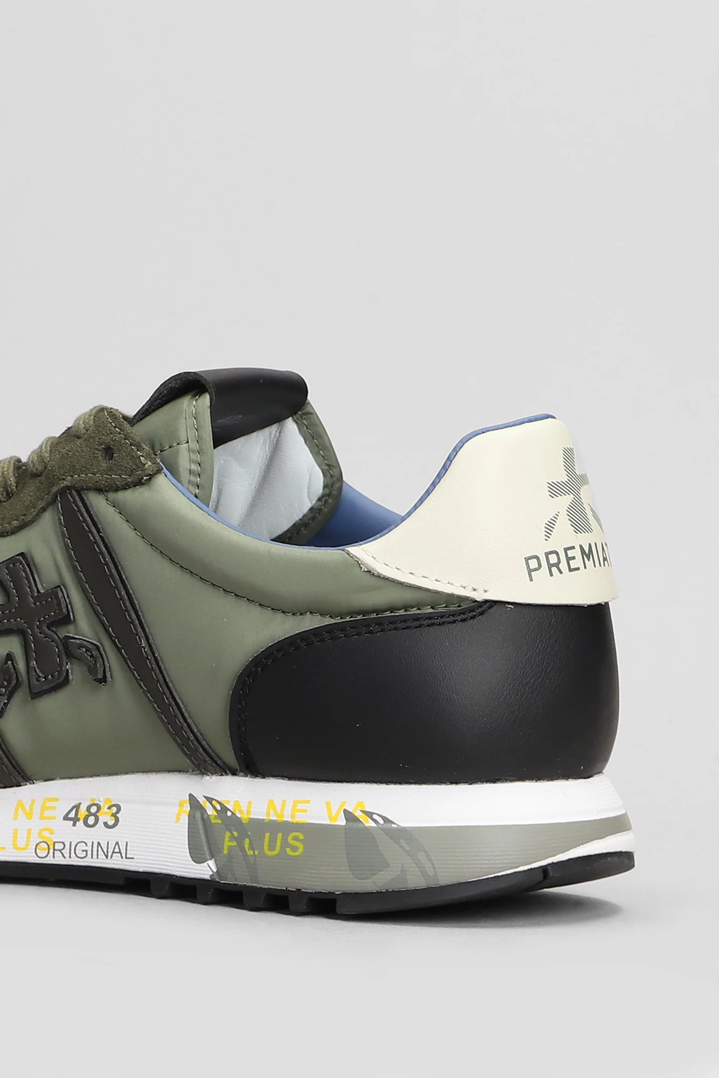 Eric Sneakers in green Suede and fabric - Image 5