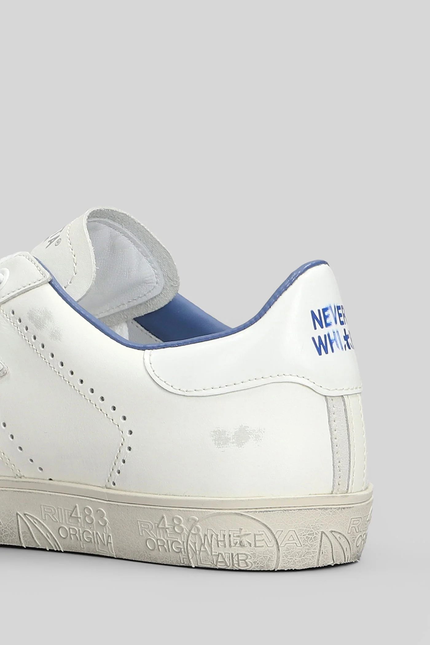 Steven Sneakers in white leather - Image 5