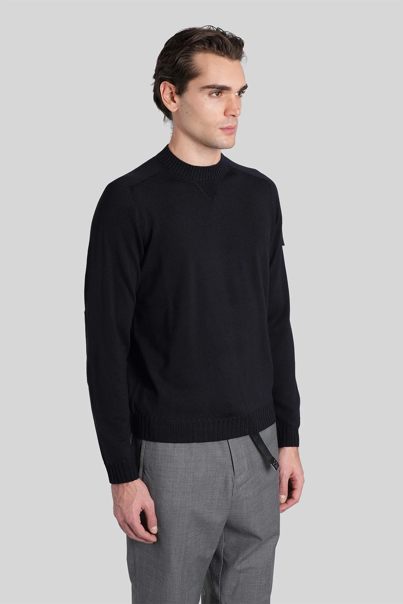 Wool in blue cotton - Image 4