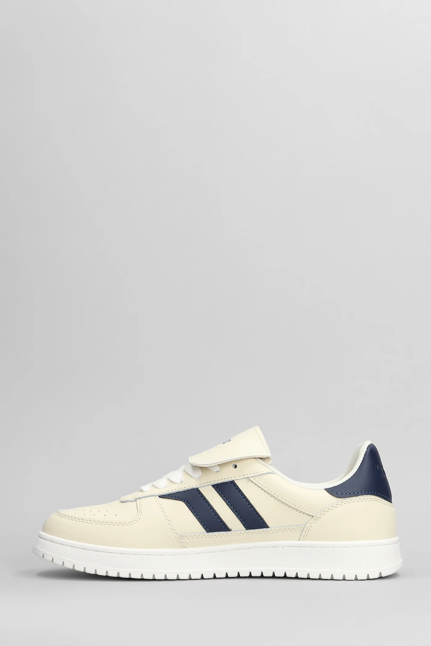 Field king Sneakers in beige leather - Image 3
