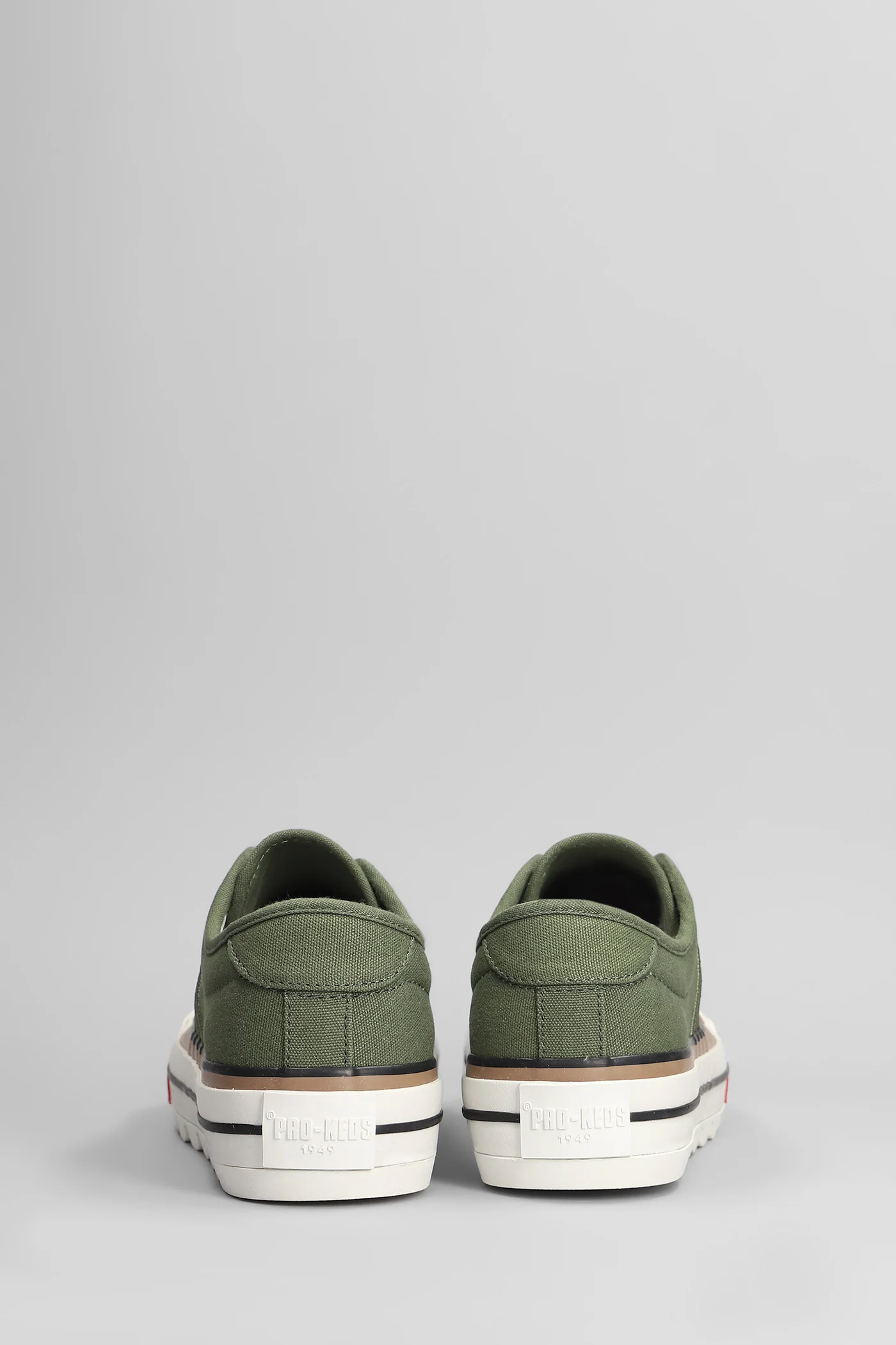 Royal intrepid Sneakers in green canvas - Image 4