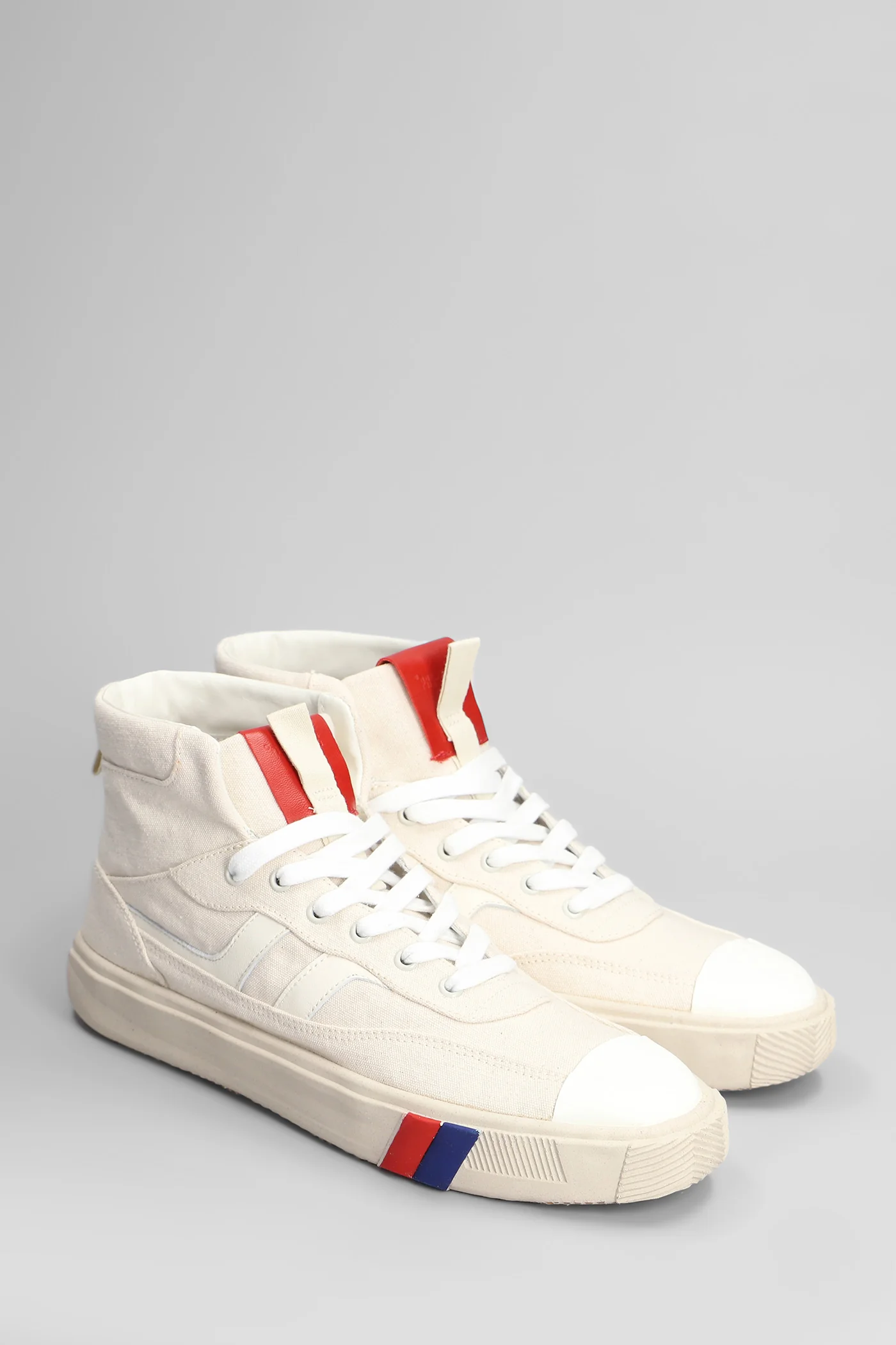 Royal ll orbit Sneakers in beige canvas - Image 2