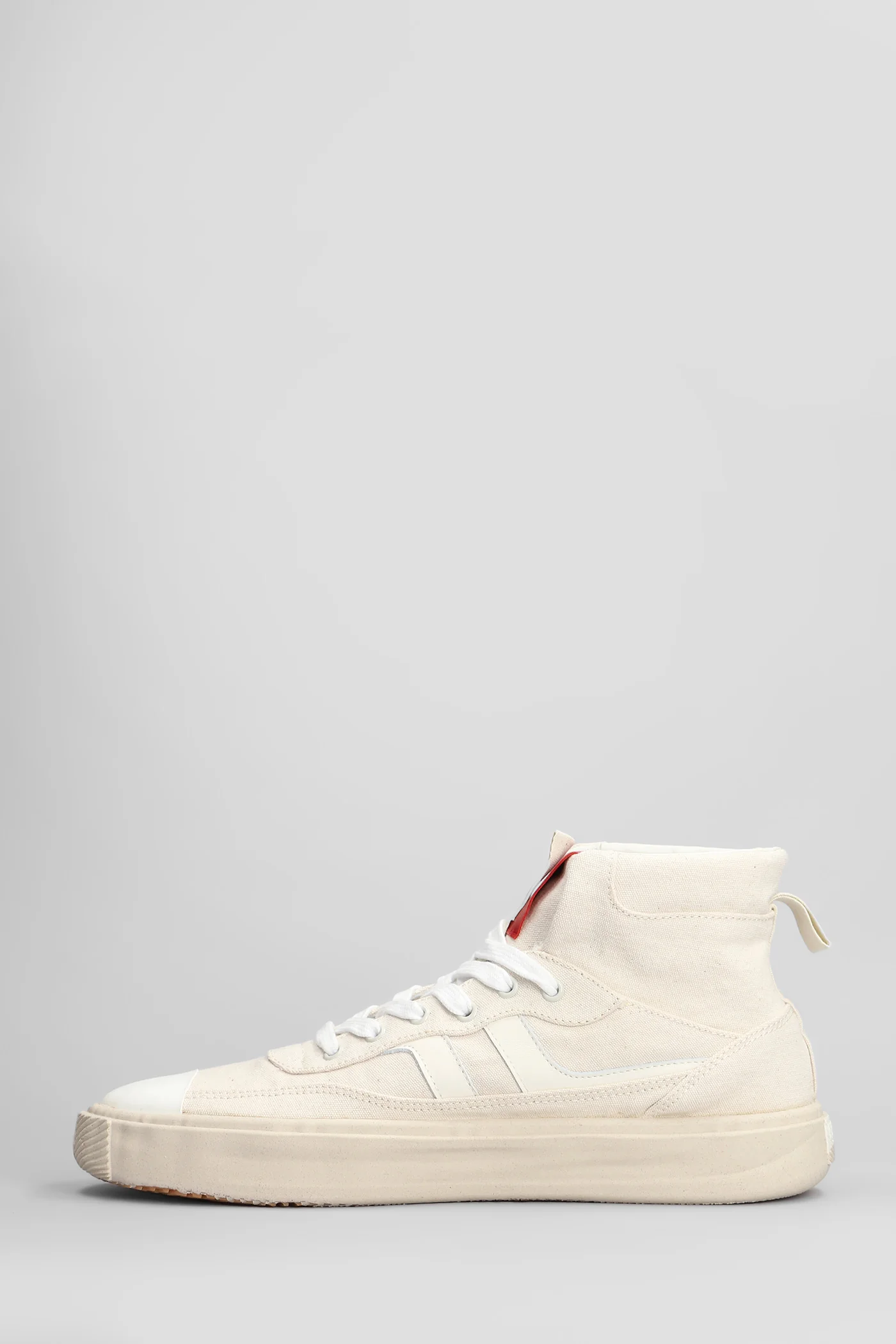 Royal ll orbit Sneakers in beige canvas - Image 3