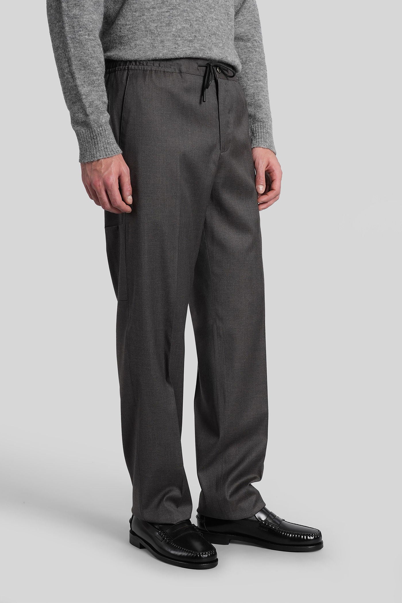 Ma25 Pants in grey wool - Image 4