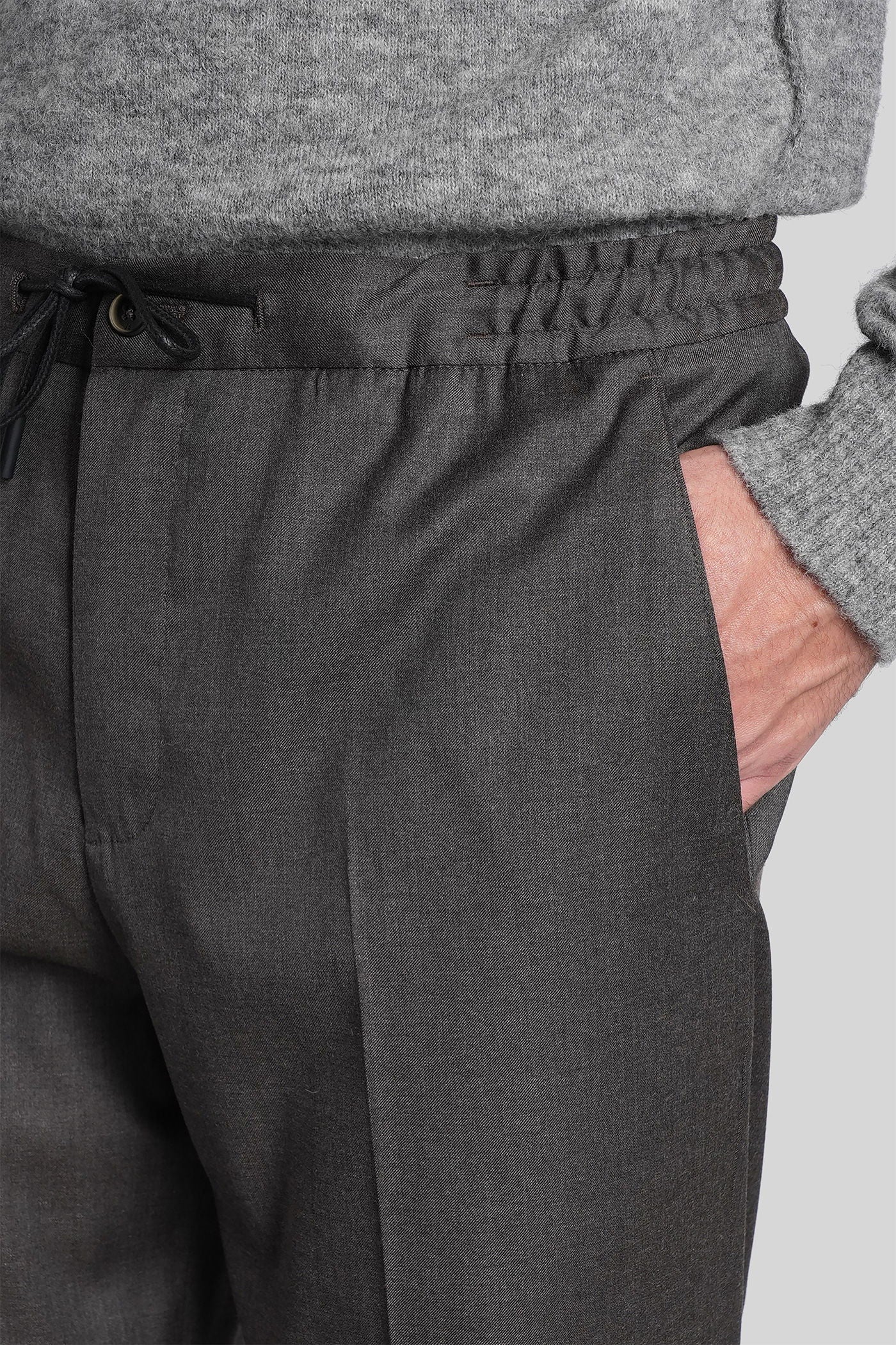 Ma25 Pants in grey wool - Image 5