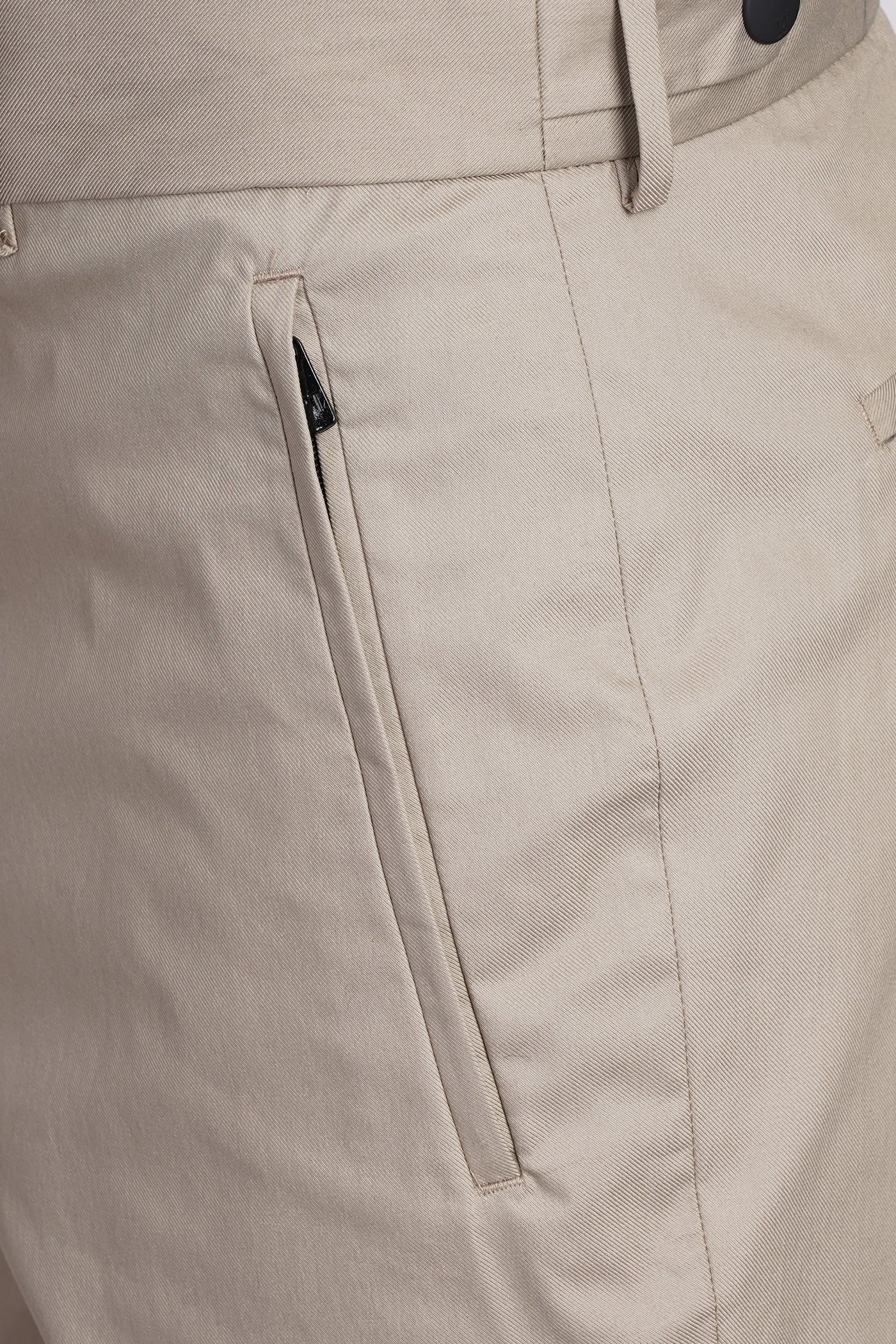 Pants in beige cotton - Image 5