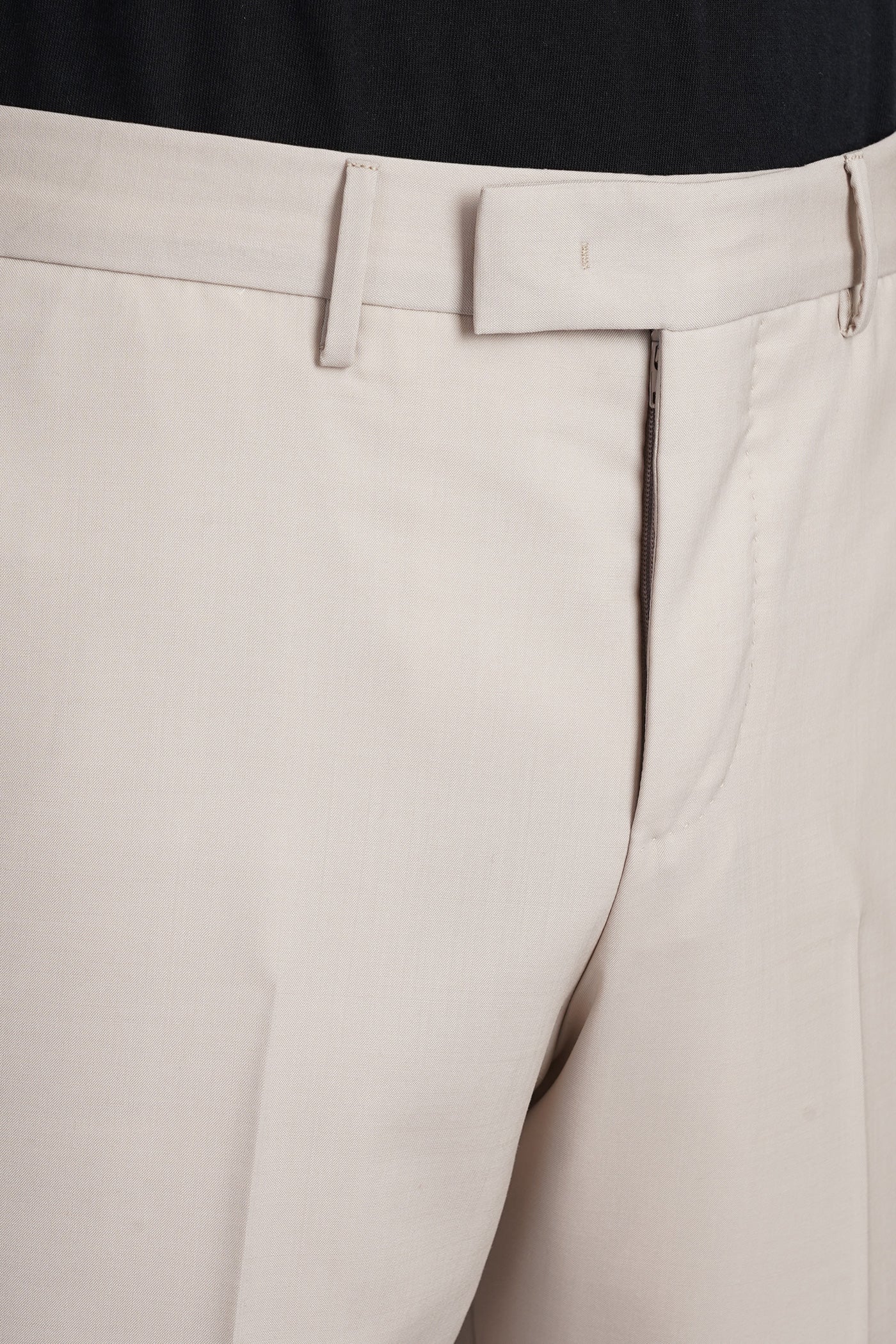 Pants in beige wool - Image 5