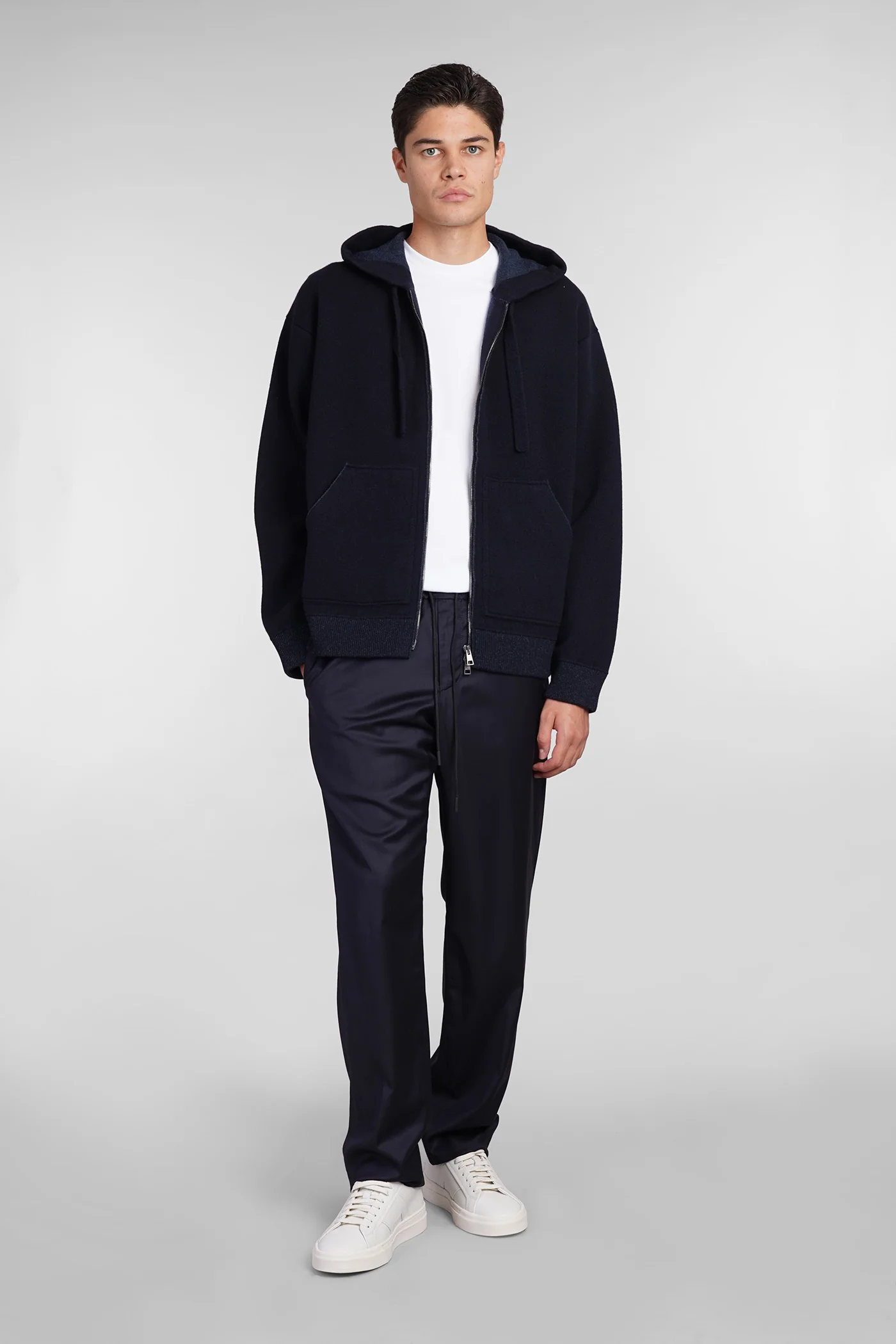 Pants in blue wool - Image 2