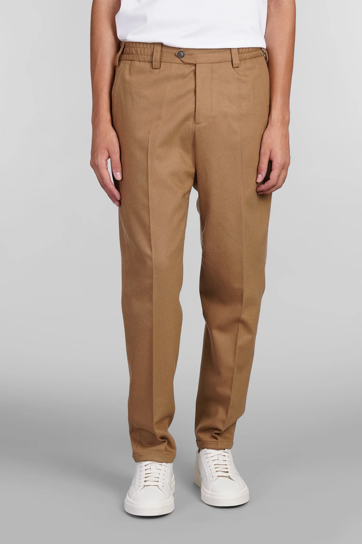 Pants in Camel wool - Image 26