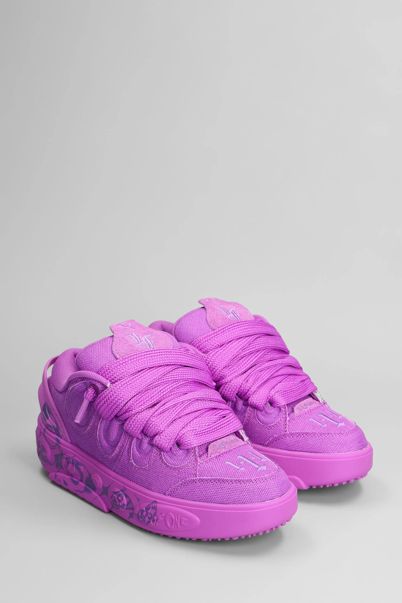 La France Sneakers in Viola canvas - Image 2