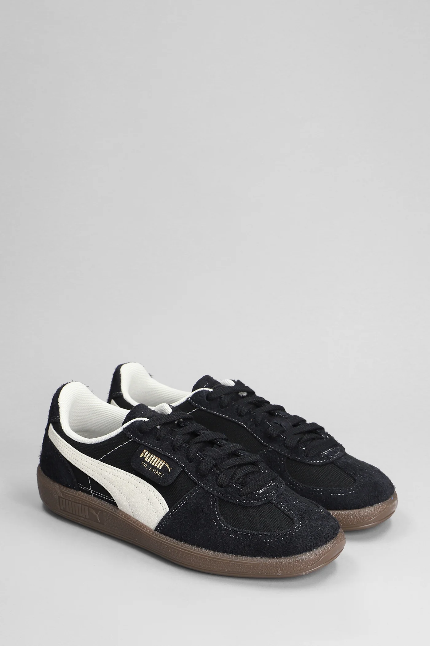 Palermo Sneakers in black Suede and fabric - Image 27