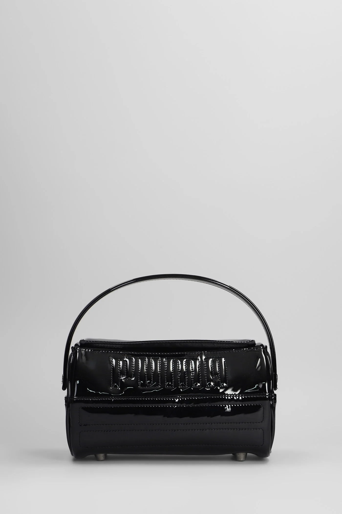 Rocky Mini Tool Hand bag in black PVC