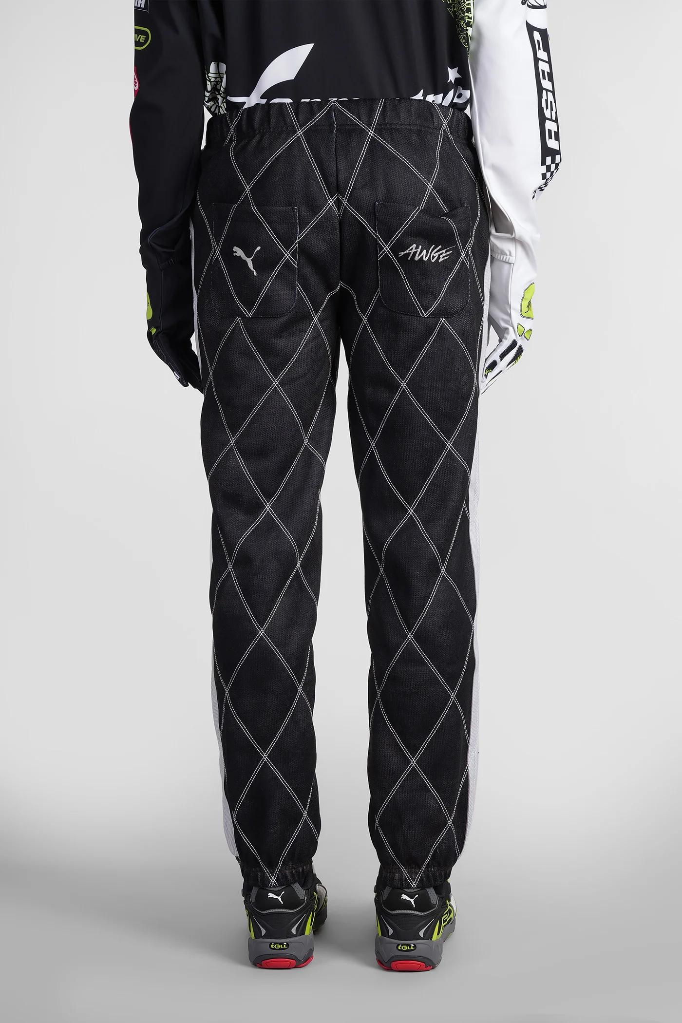 Sweat Pant Pants in black polyester - Image 3