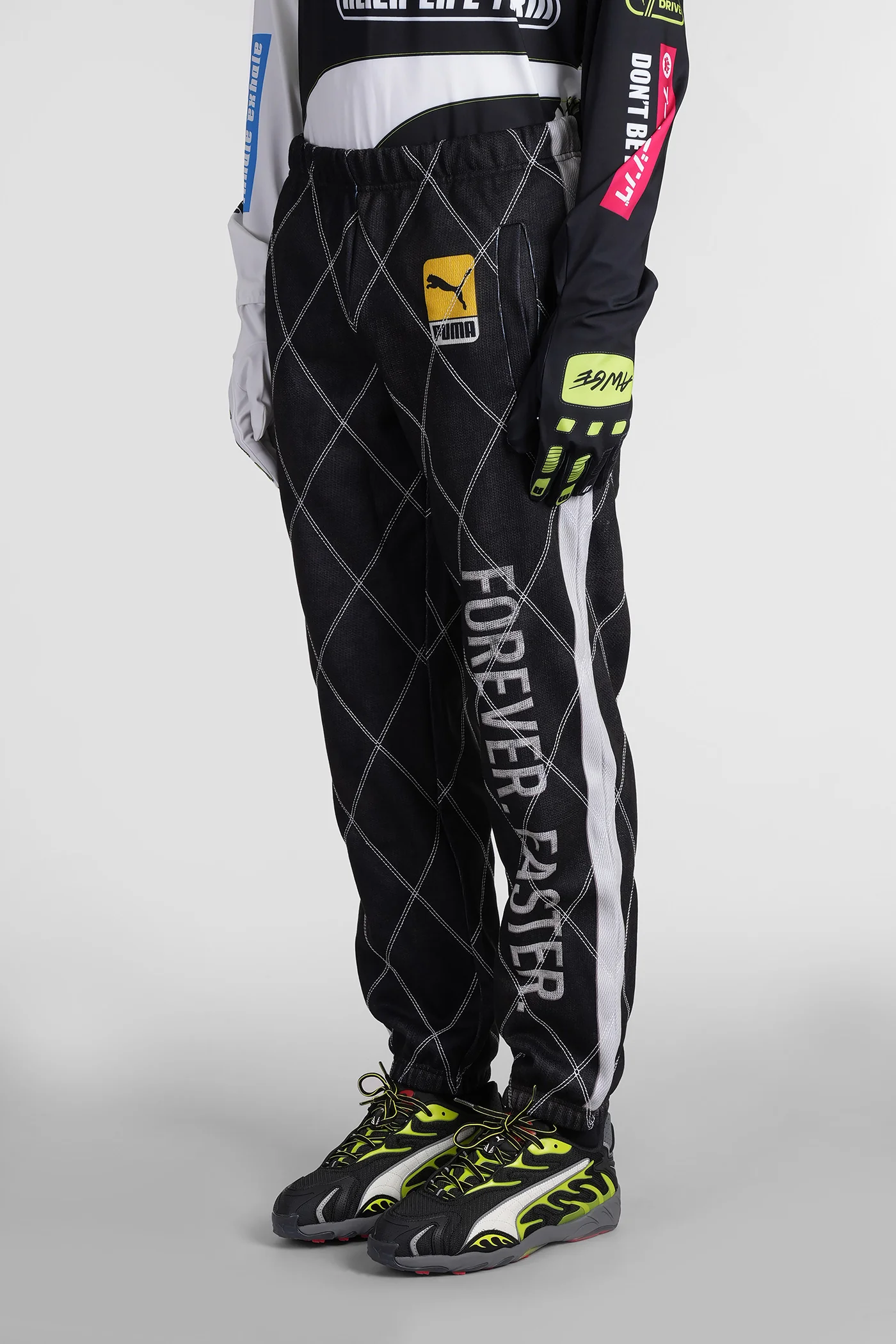 Sweat Pant Pants in black polyester - Image 4