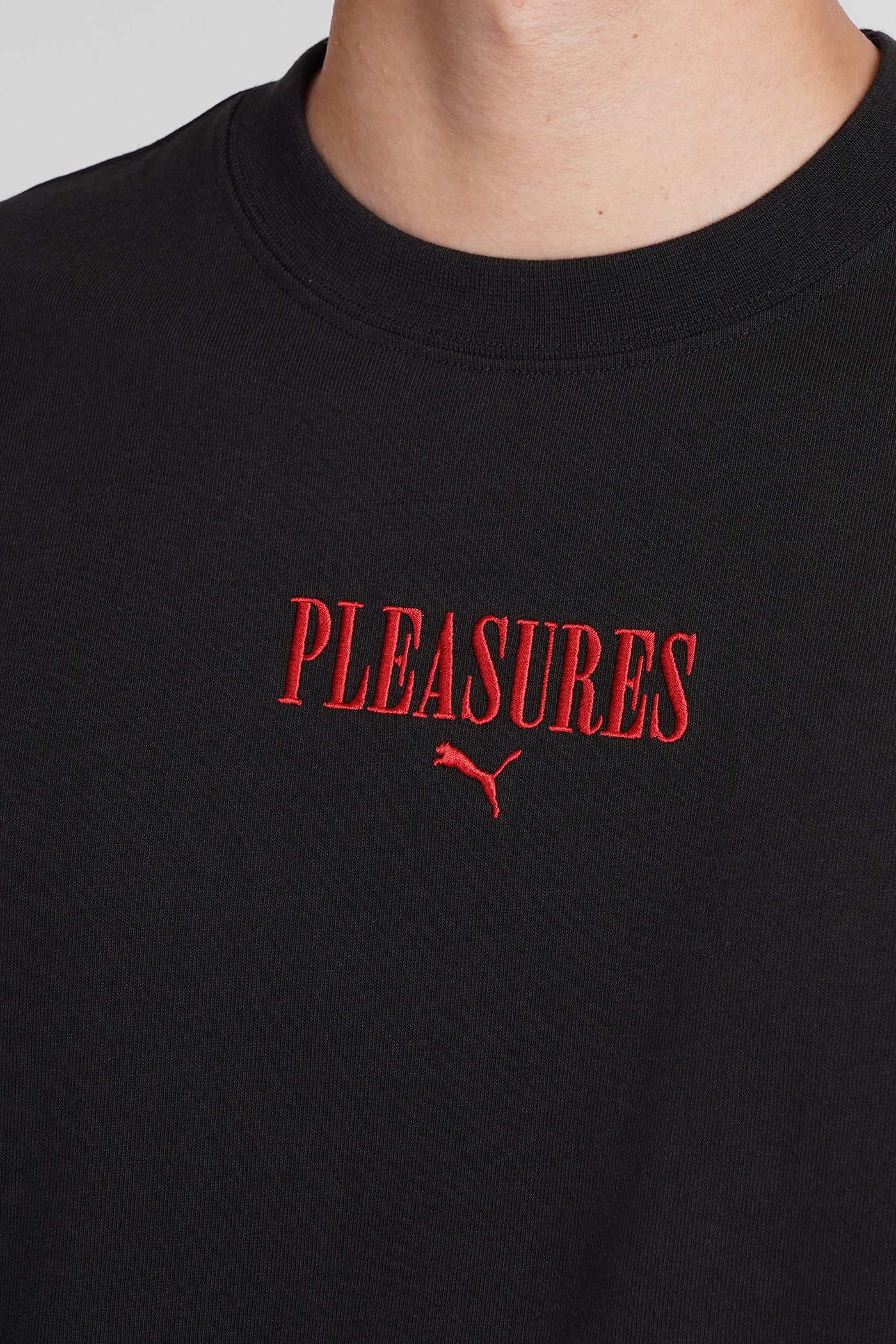 T-Shirt in black cotton - Image 5
