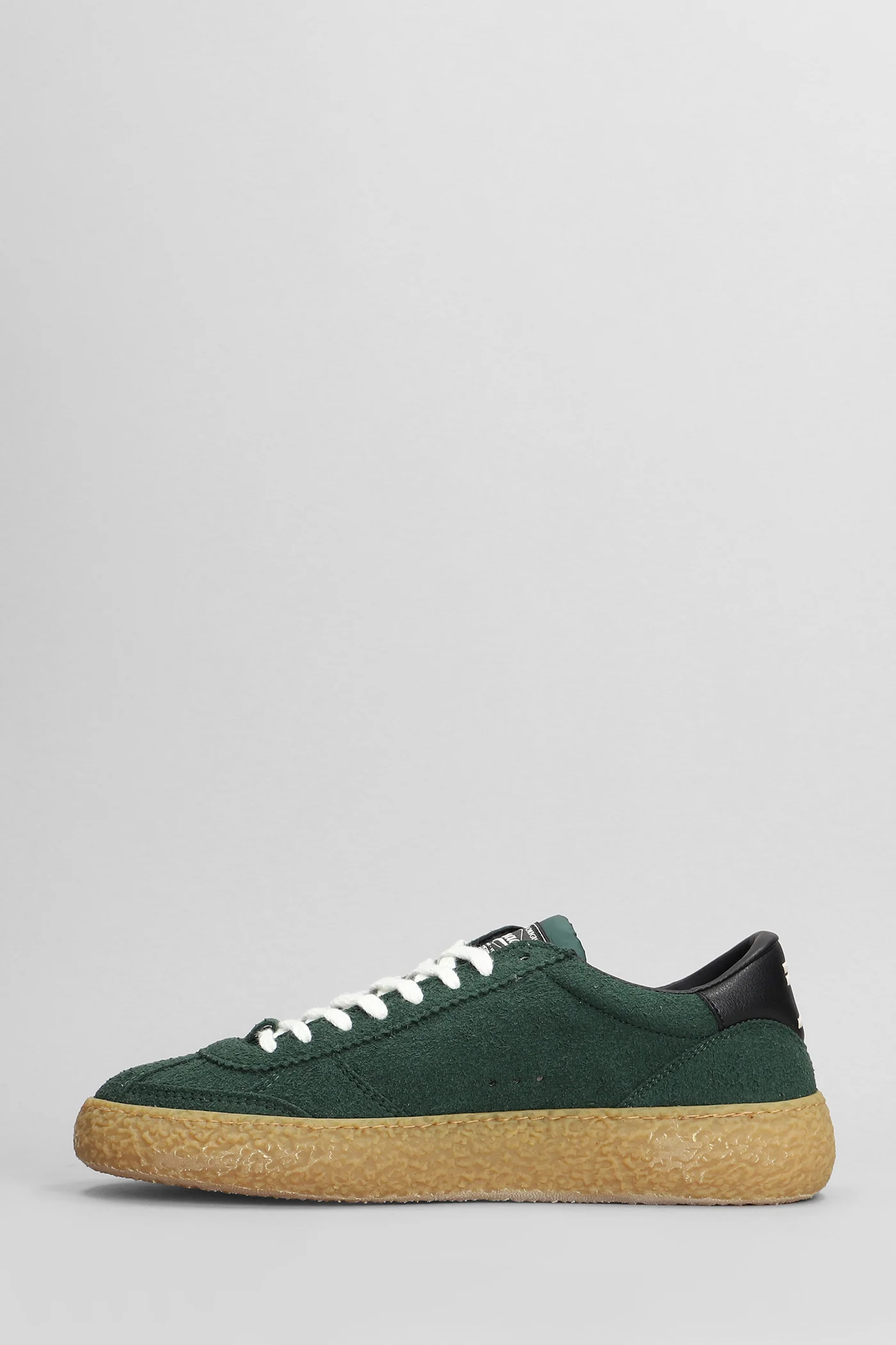 Sneakers in green suede - Image 3