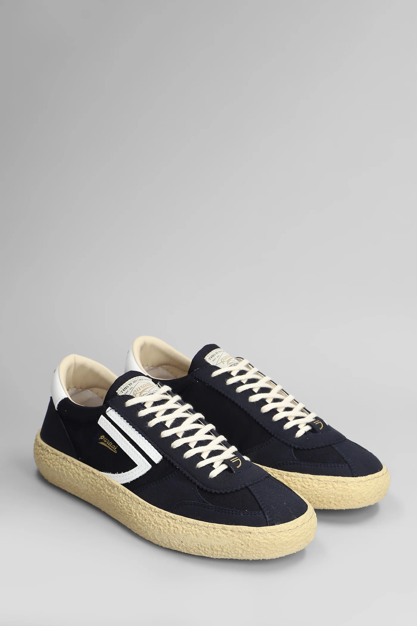 Summer Night Sneakers in blue fabric - Image 2