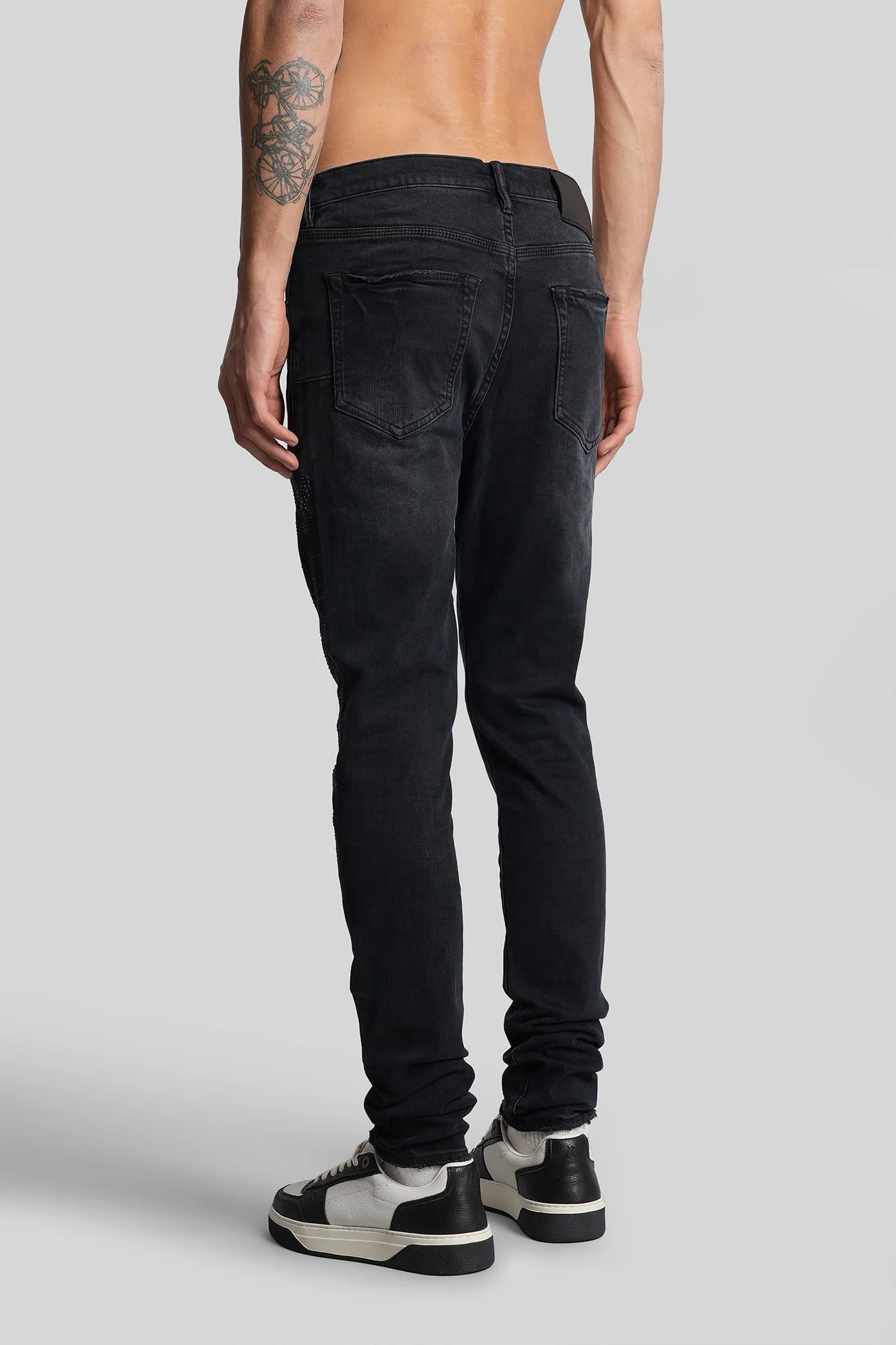 Jeans in black denim - Image 3
