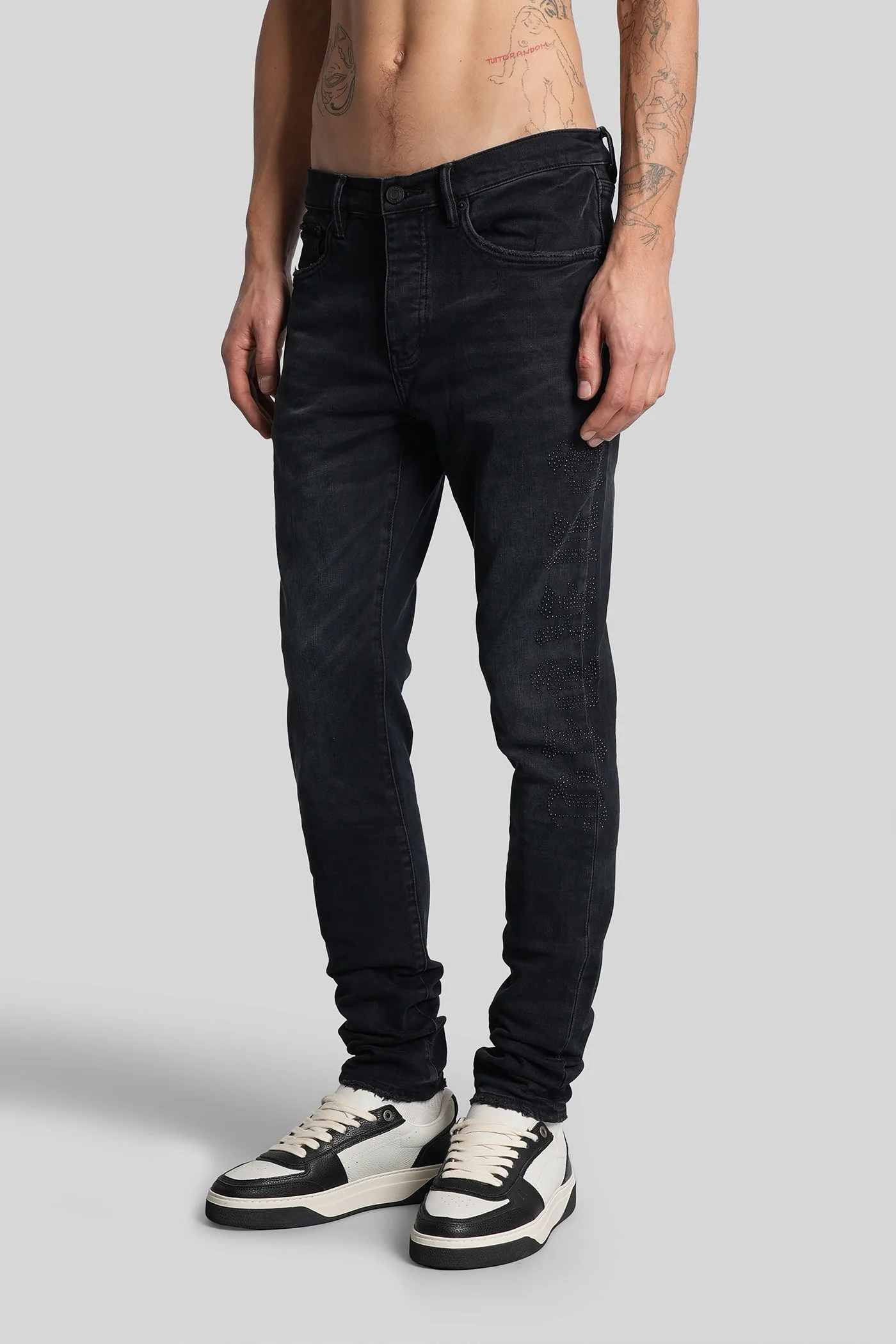 Jeans in black denim - Image 4