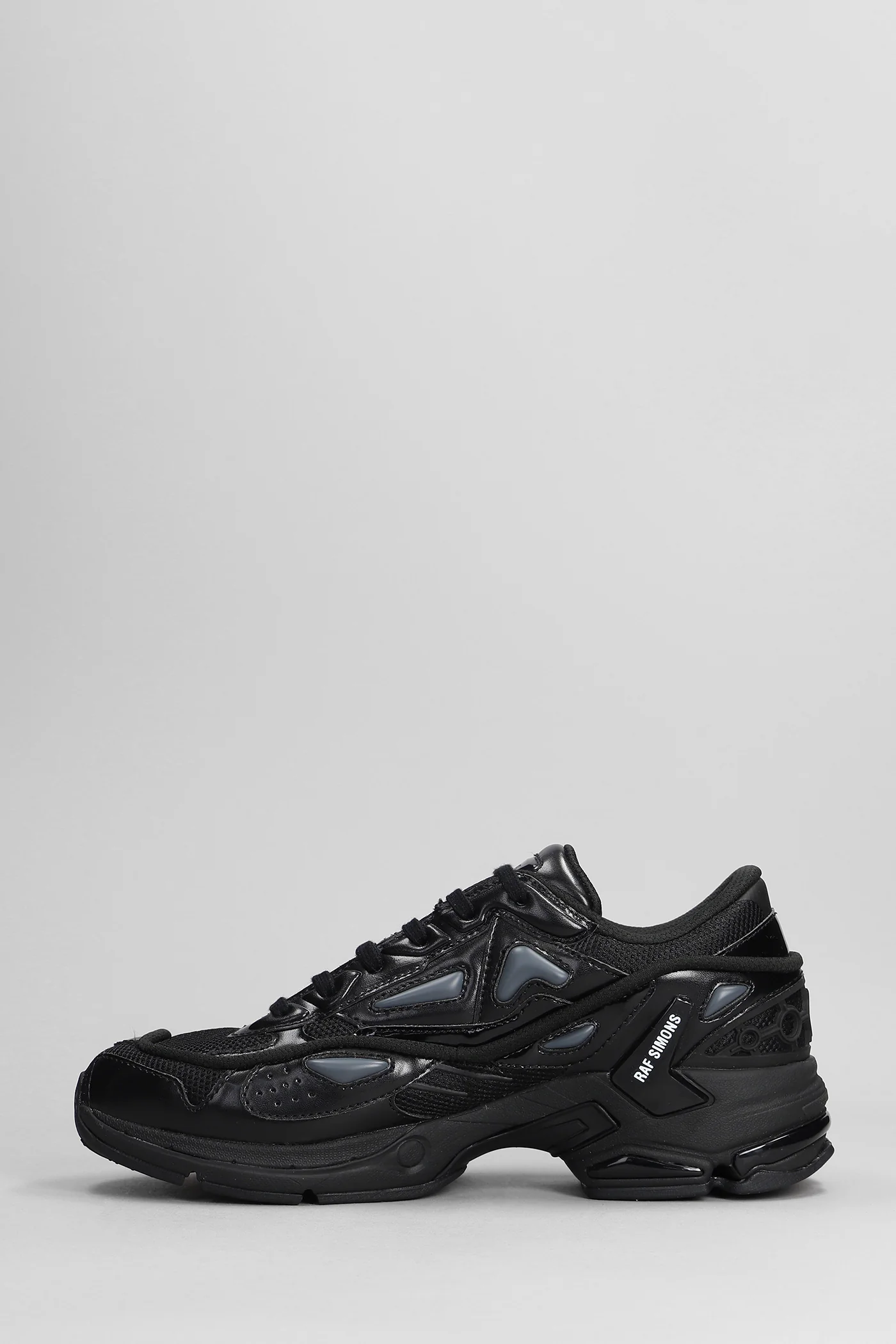 Pharaxus Sneakers in black leather - Image 3