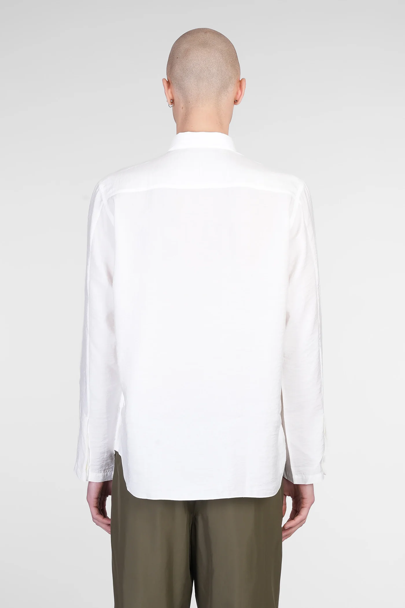 Maker Shirt in white Modal - Image 3