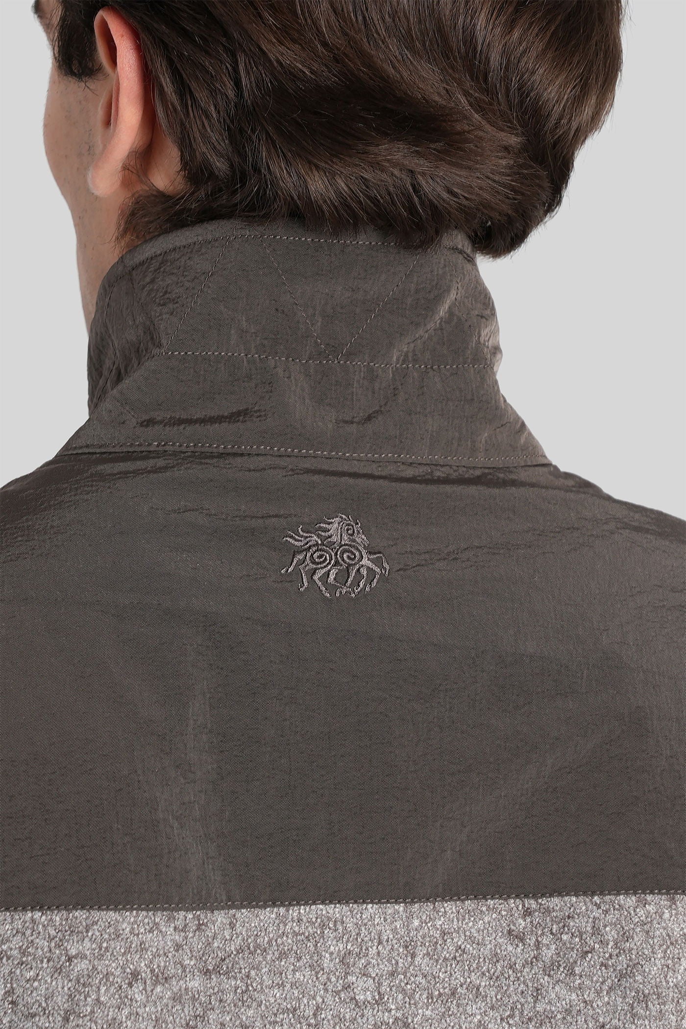 Sweatshirt in grey viscose - Image 10