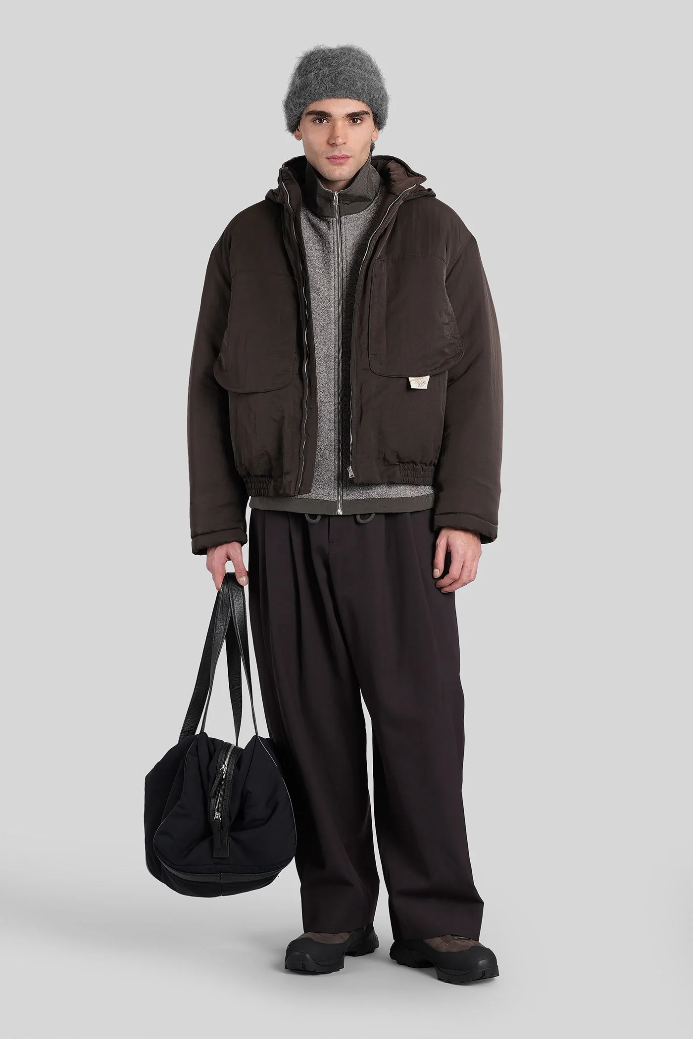 Sweatshirt in grey viscose - Image 2