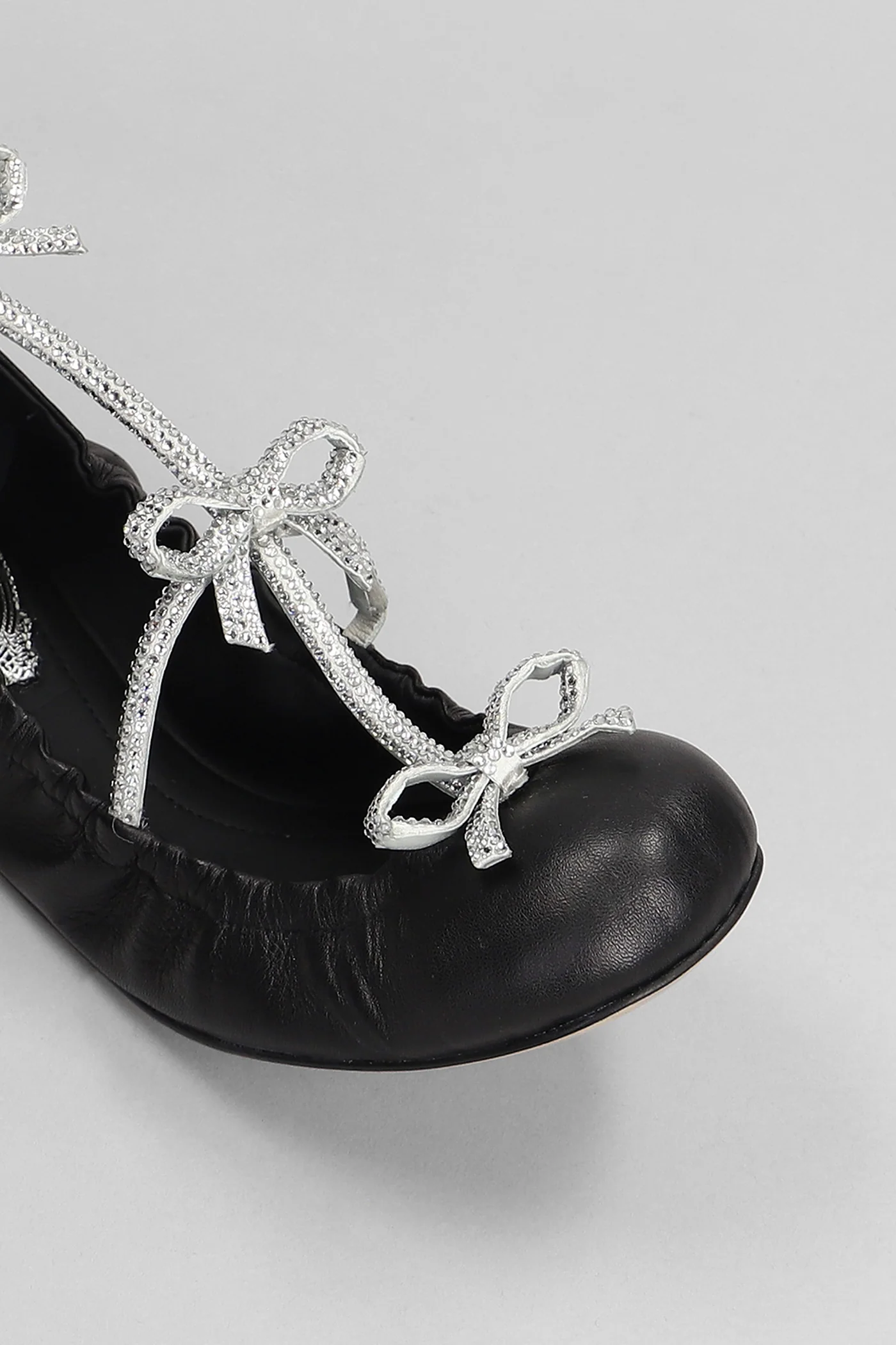 Caterina Ballet flats in black leather - Image 5