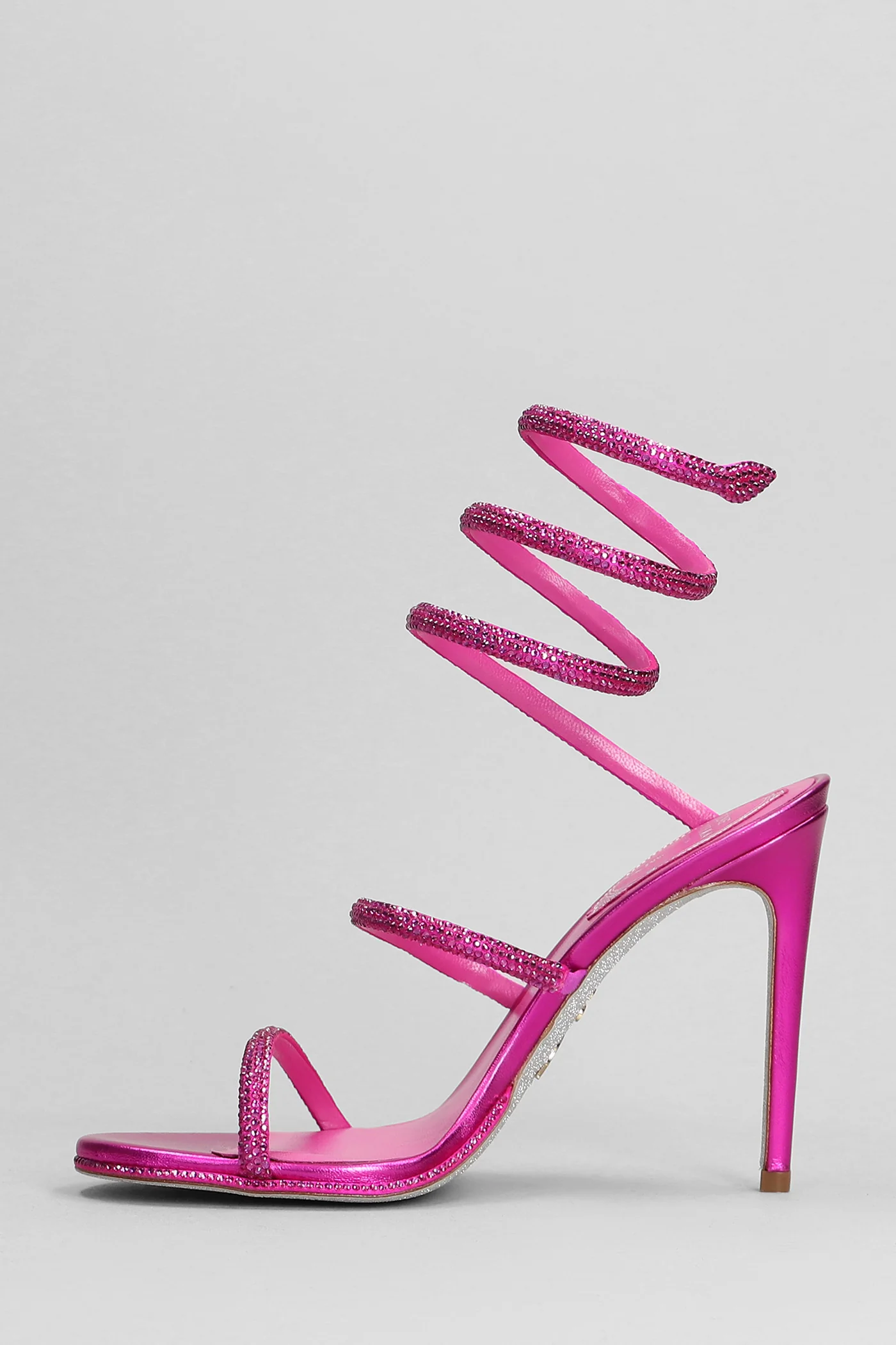 Cleo Sandals in Viola leather - Image 3