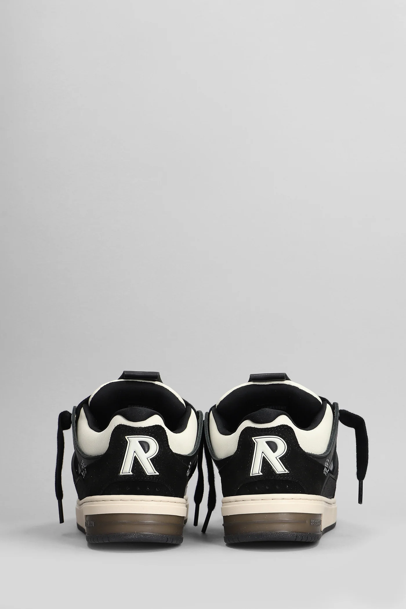 Bully Sneakers in black leather - Image 4