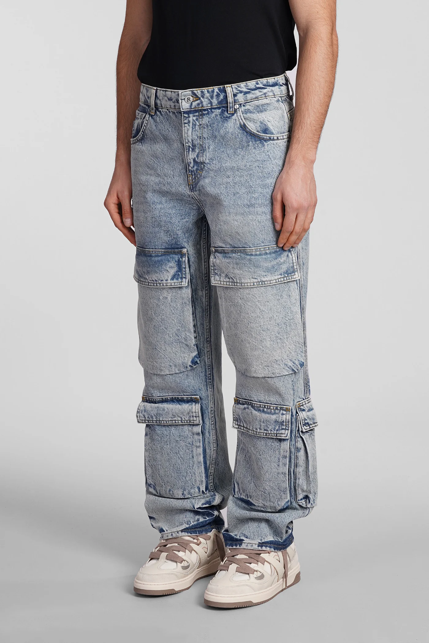 Jeans in blue cotton - Image 4