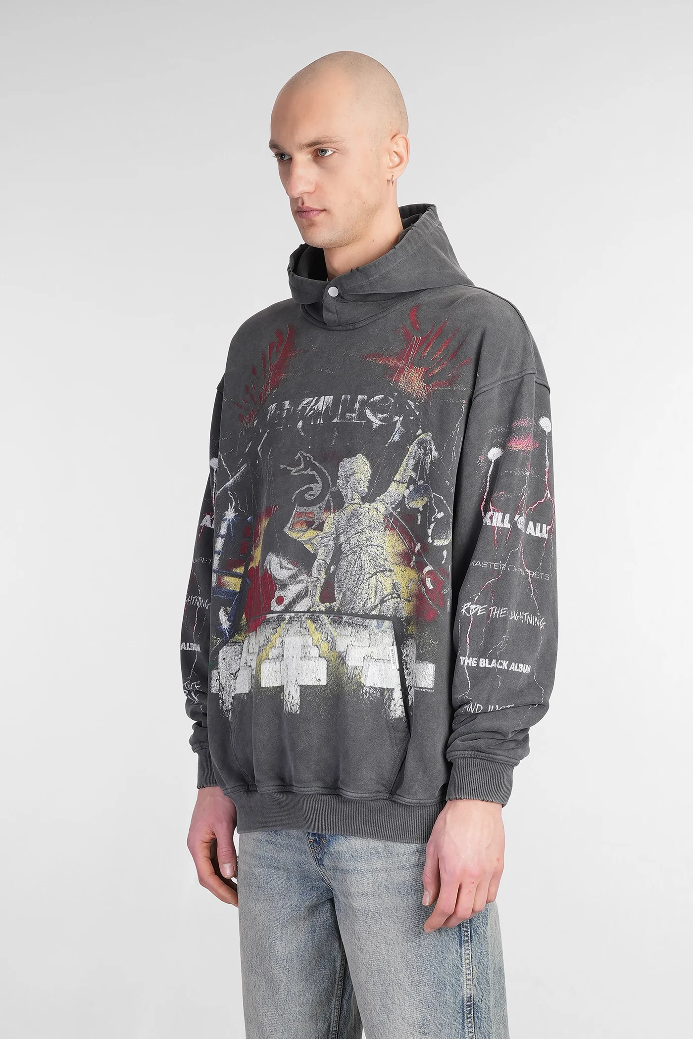 Metallica Sweatshirt in grey cotton - Image 4