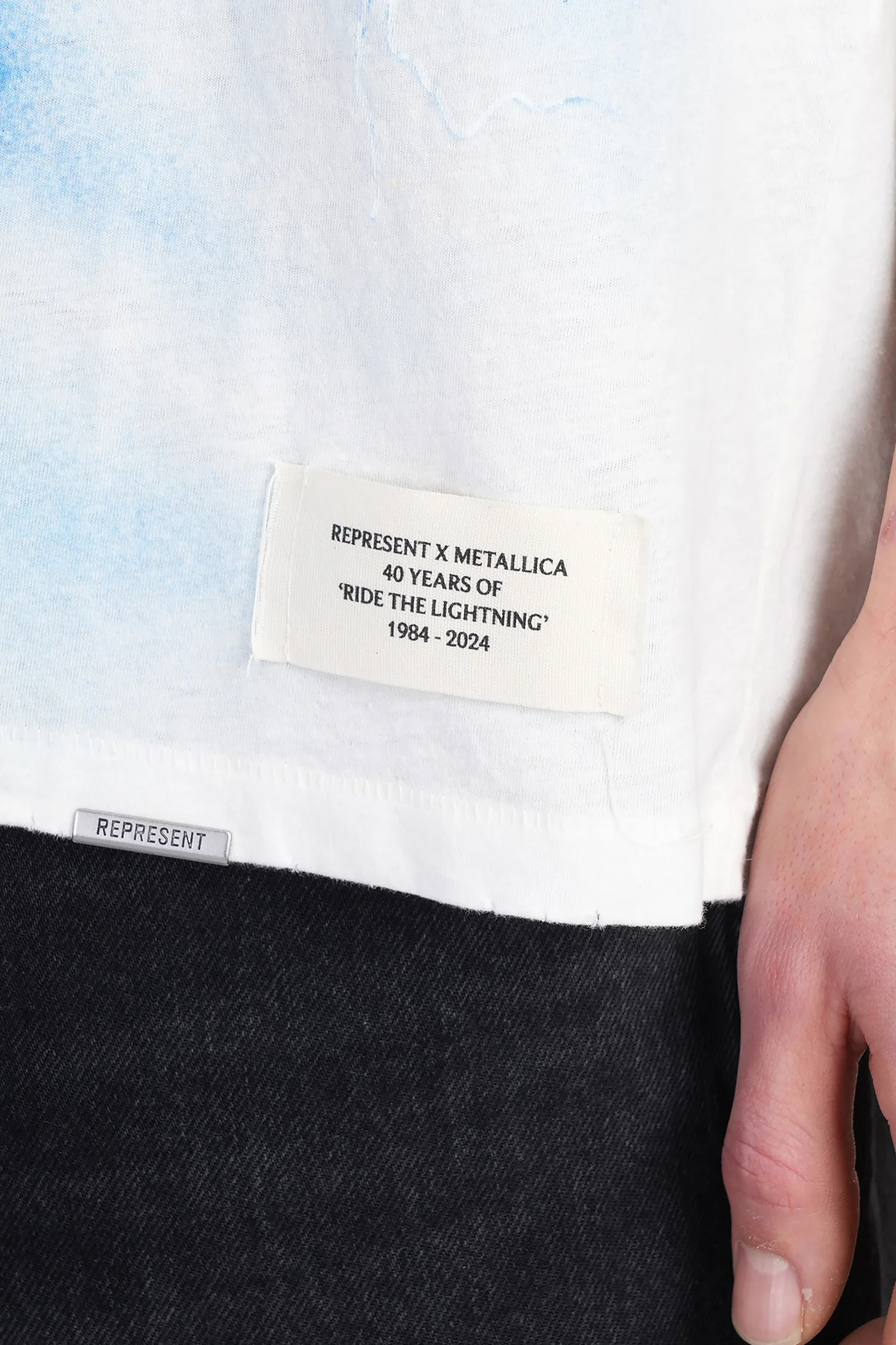 Metallica T-Shirt in white cotton - Image 5
