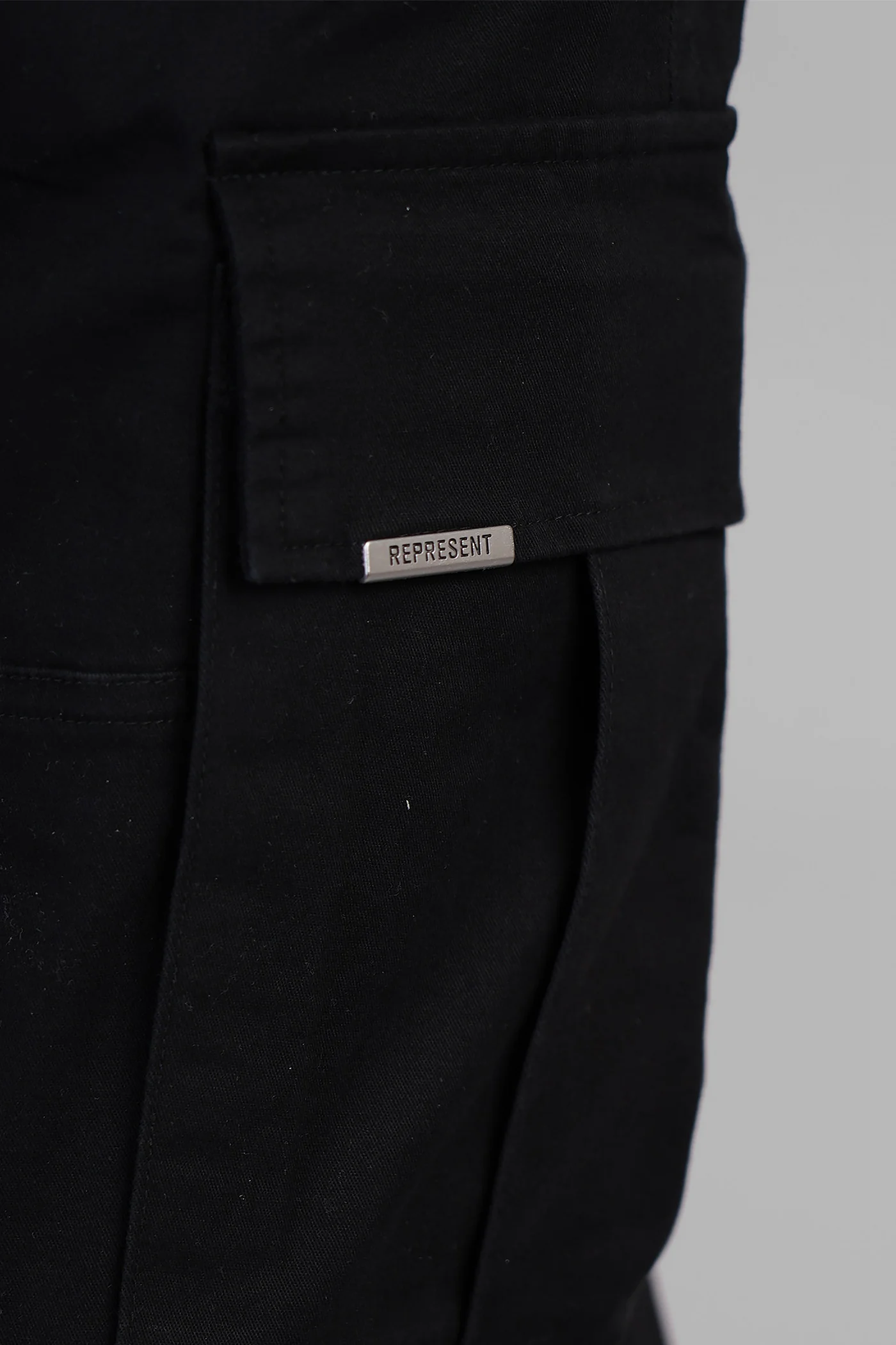 Pants in black cotton - Image 5