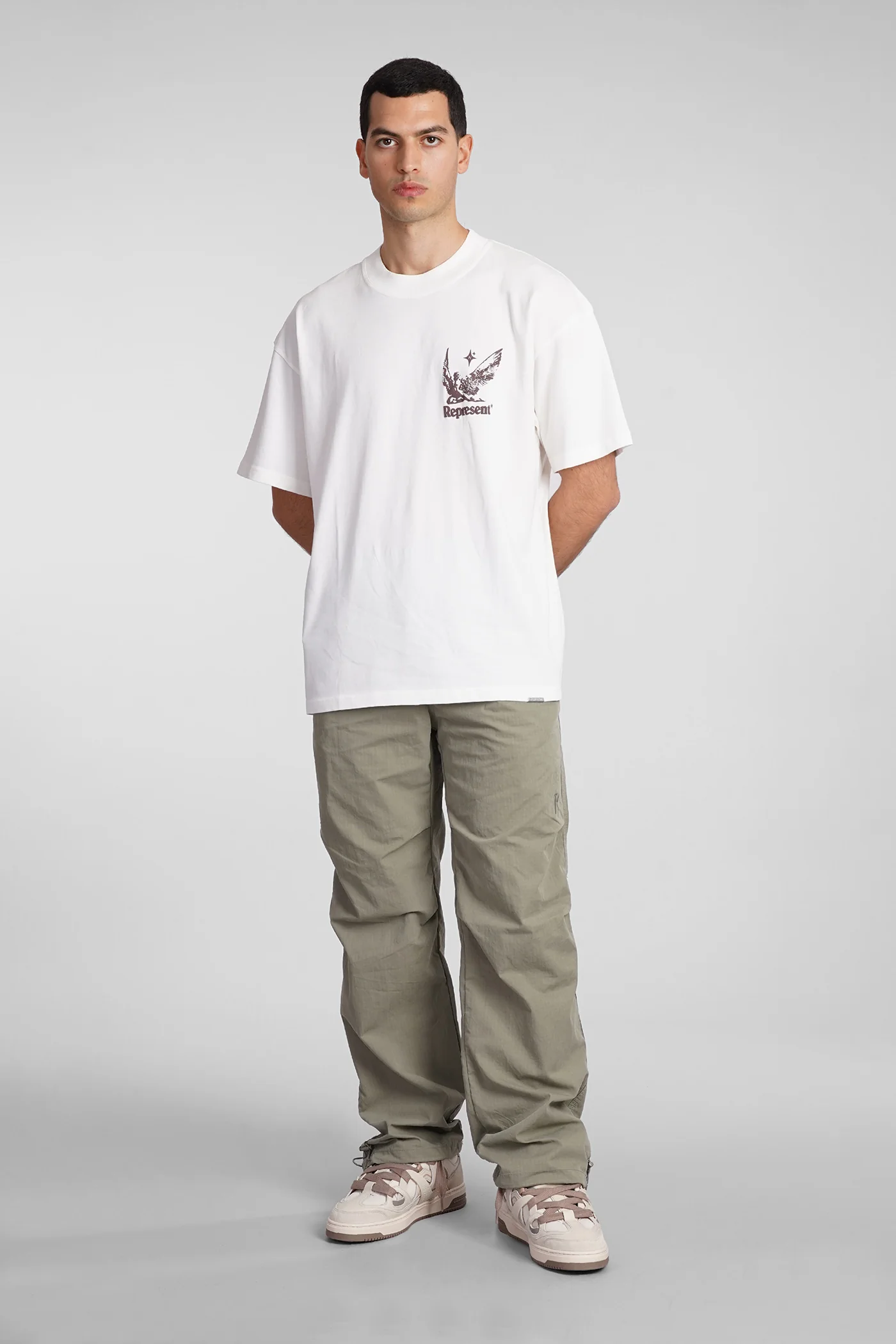 Pants in green cotton - Image 2