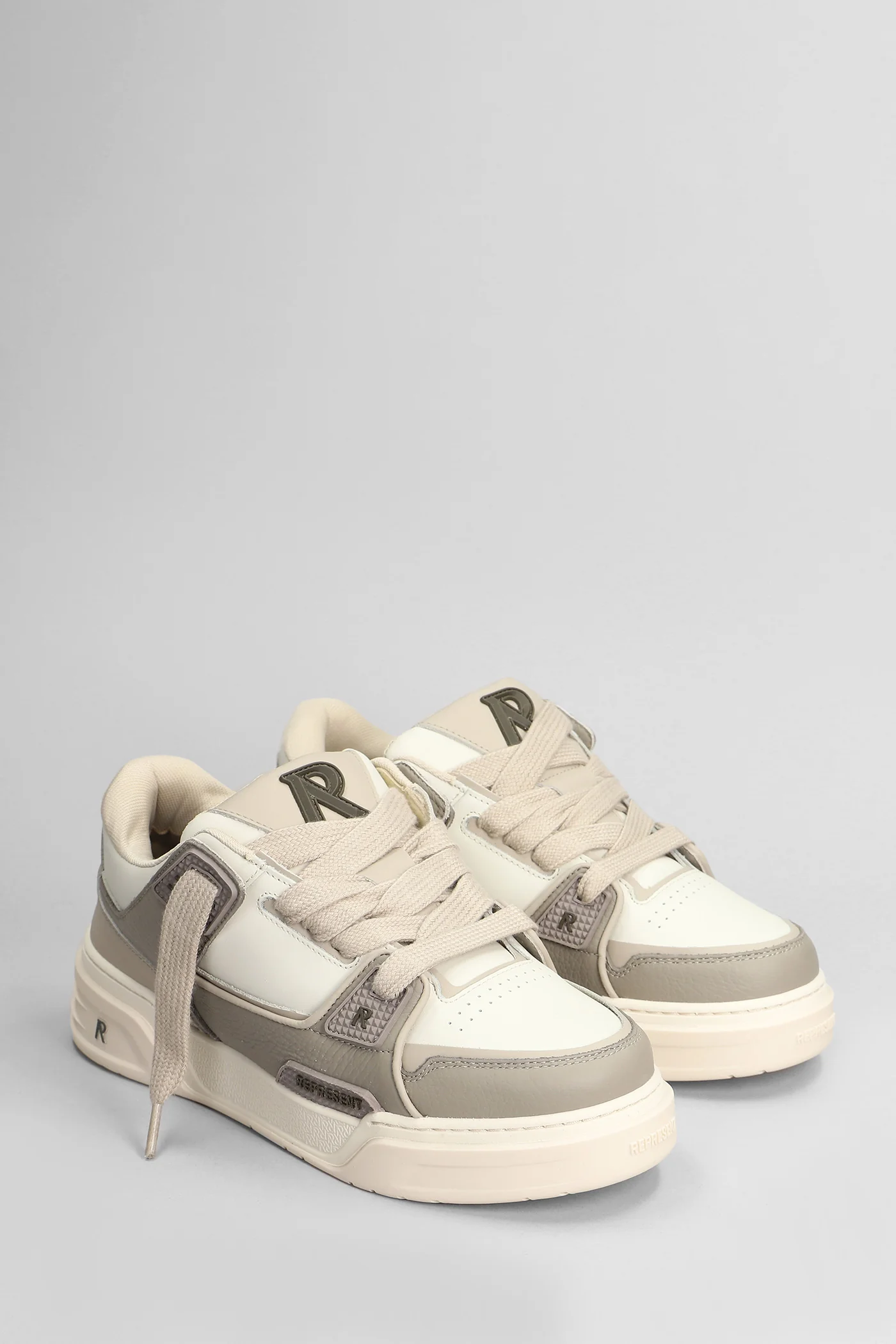 Studio sneaker Sneakers in grey leather - Image 2