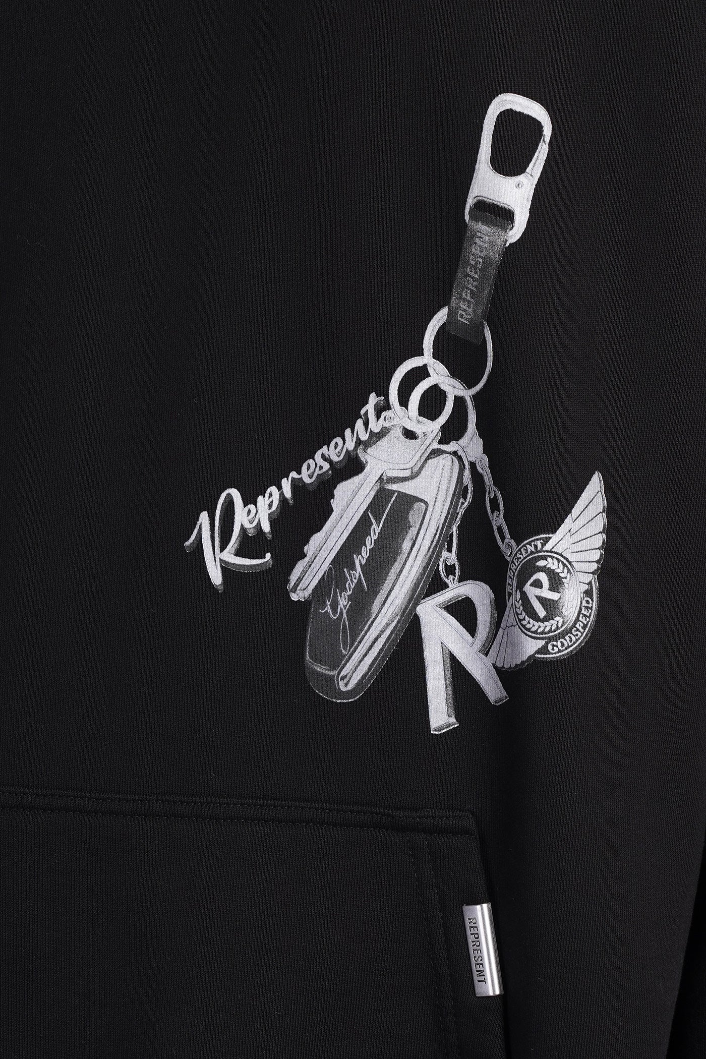 Sweatshirt in black cotton - Image 5
