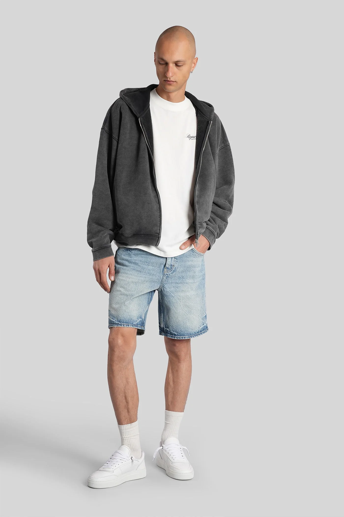 Sweatshirt in grey cotton - Image 2