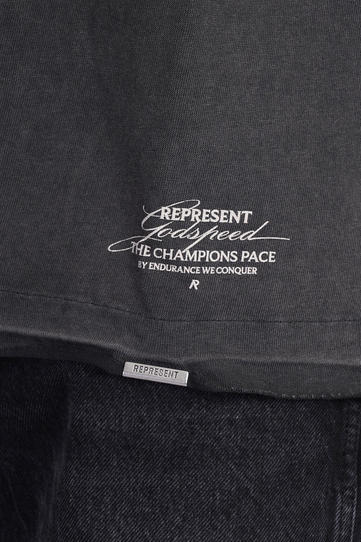 T-Shirt in black cotton - Image 5