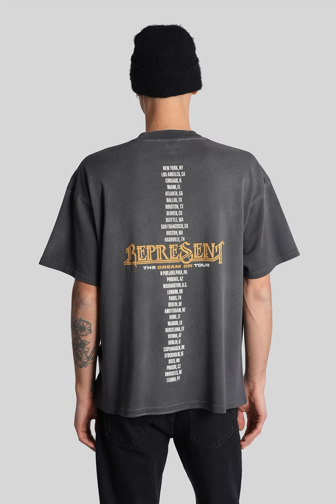 T-Shirt in grey cotton - Image 3