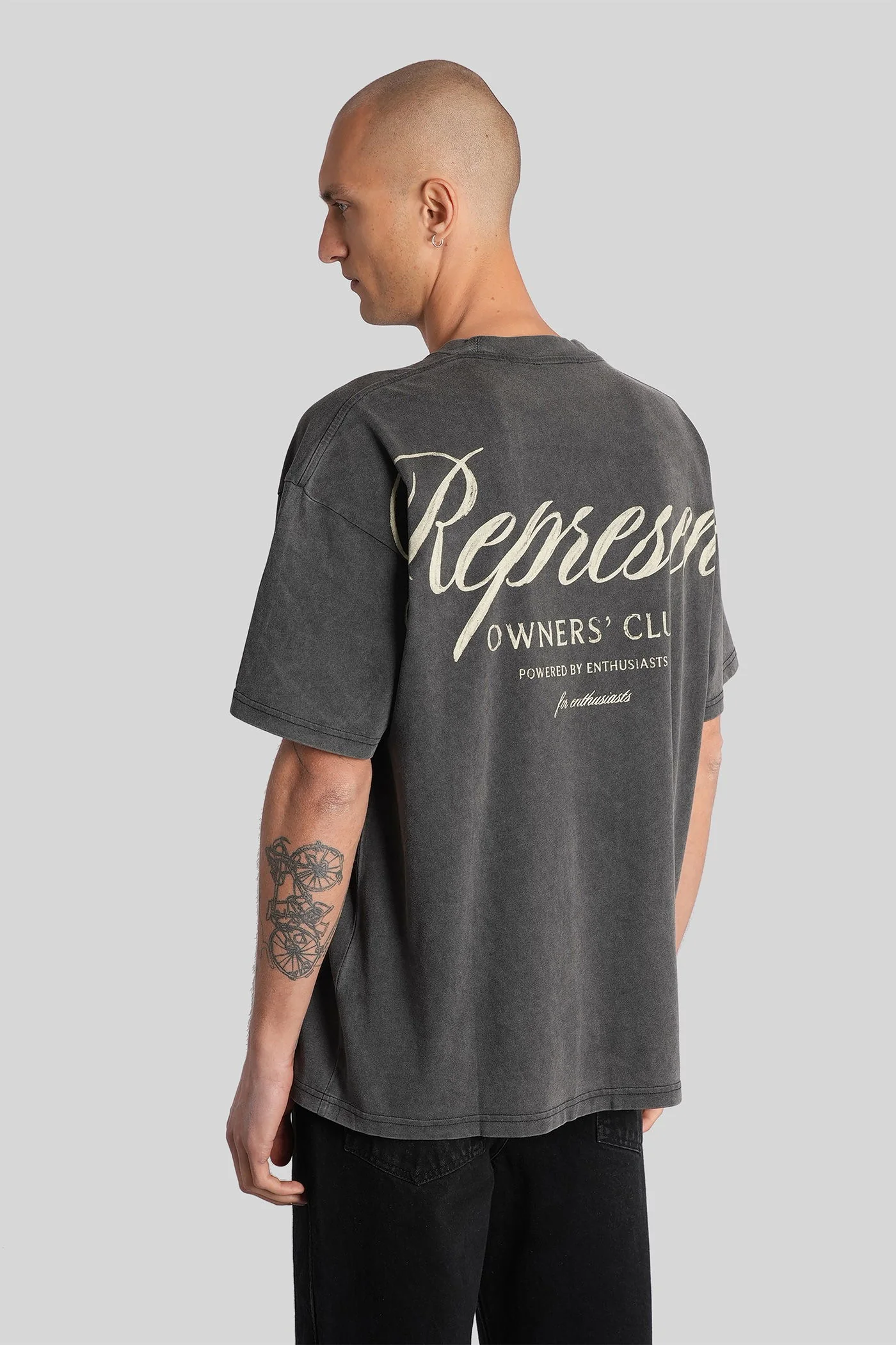 T-Shirt in grey cotton - Image 11