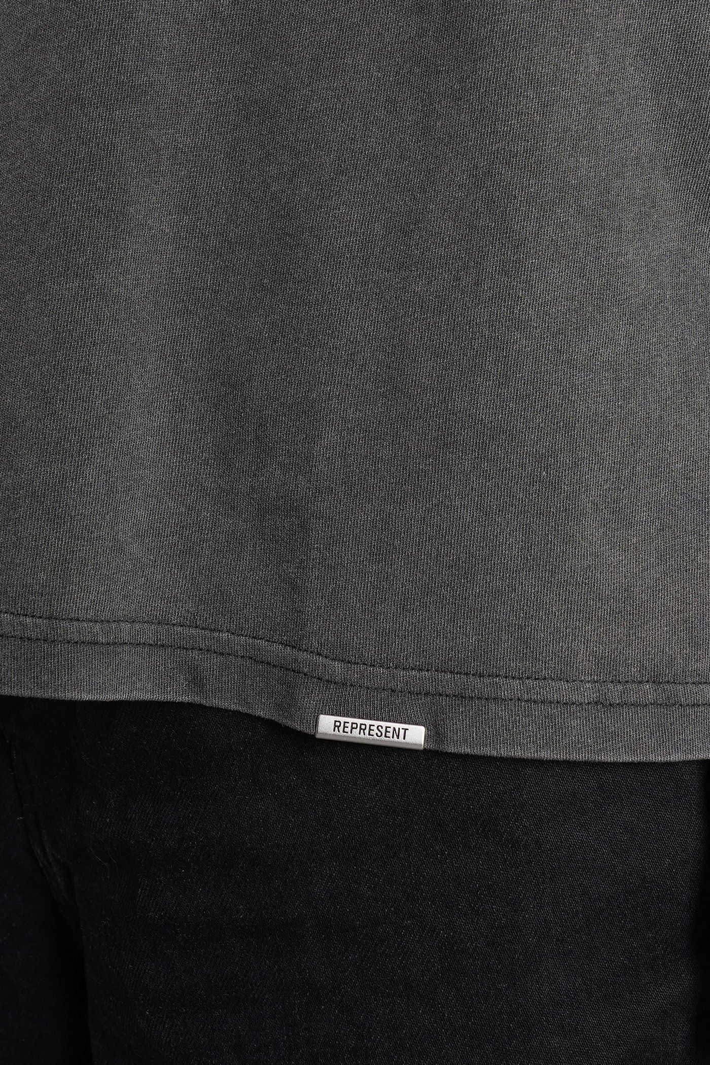 T-Shirt in grey cotton - Image 80